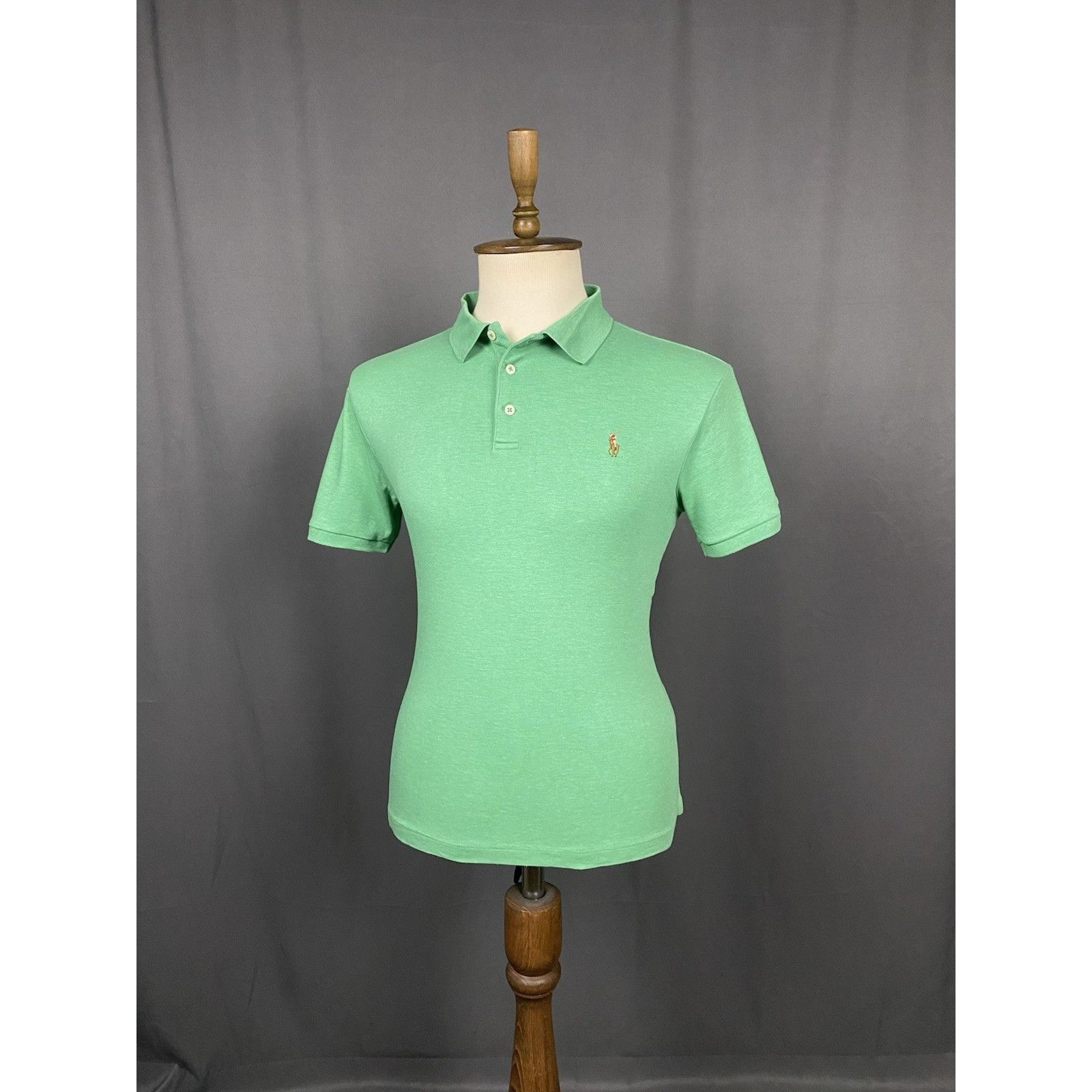 Ralph Lauren Polo Ralph Lauren Slim Fit Men's Green Polo T-Shirt Size L Size US L / EU 52-54 / 3 - 4 Thumbnail