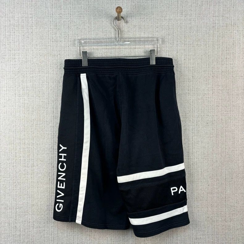 Givenchy Givenchy SizeXL Logo embroidered striped zip pocket drawstr Size US 31 - 3 Thumbnail
