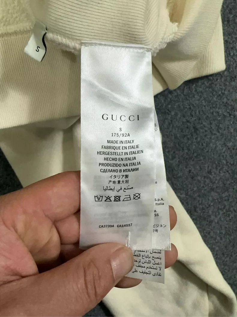 Gucci Gucci Embroidered sweatshirt Size US S / EU 44-46 / 1 - 6 Thumbnail
