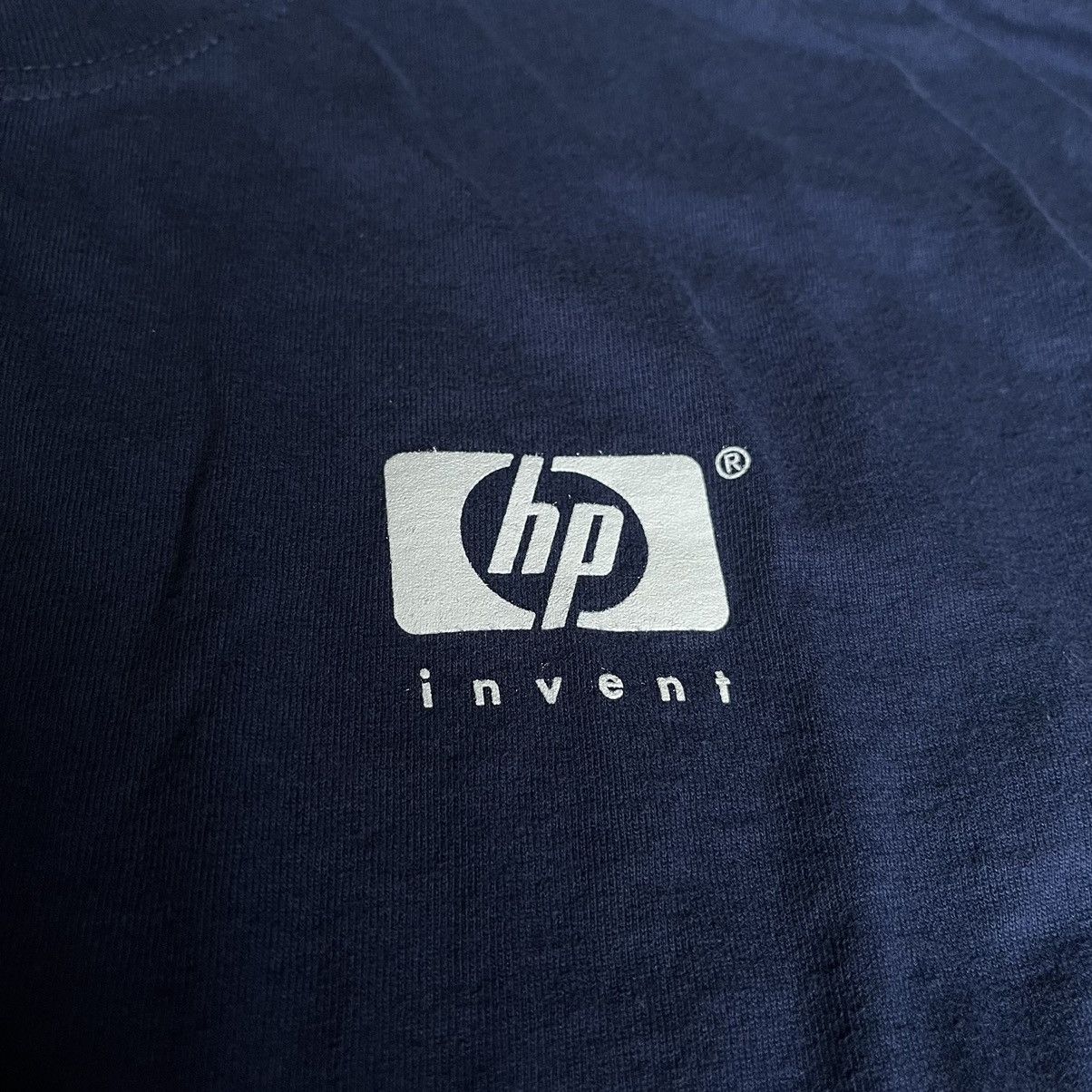 Microsoft Vintage 2000s HP Invent Hewlett-Packard Longsleeve Tee Shirt Size US XL / EU 56 / 4 - 3 Thumbnail