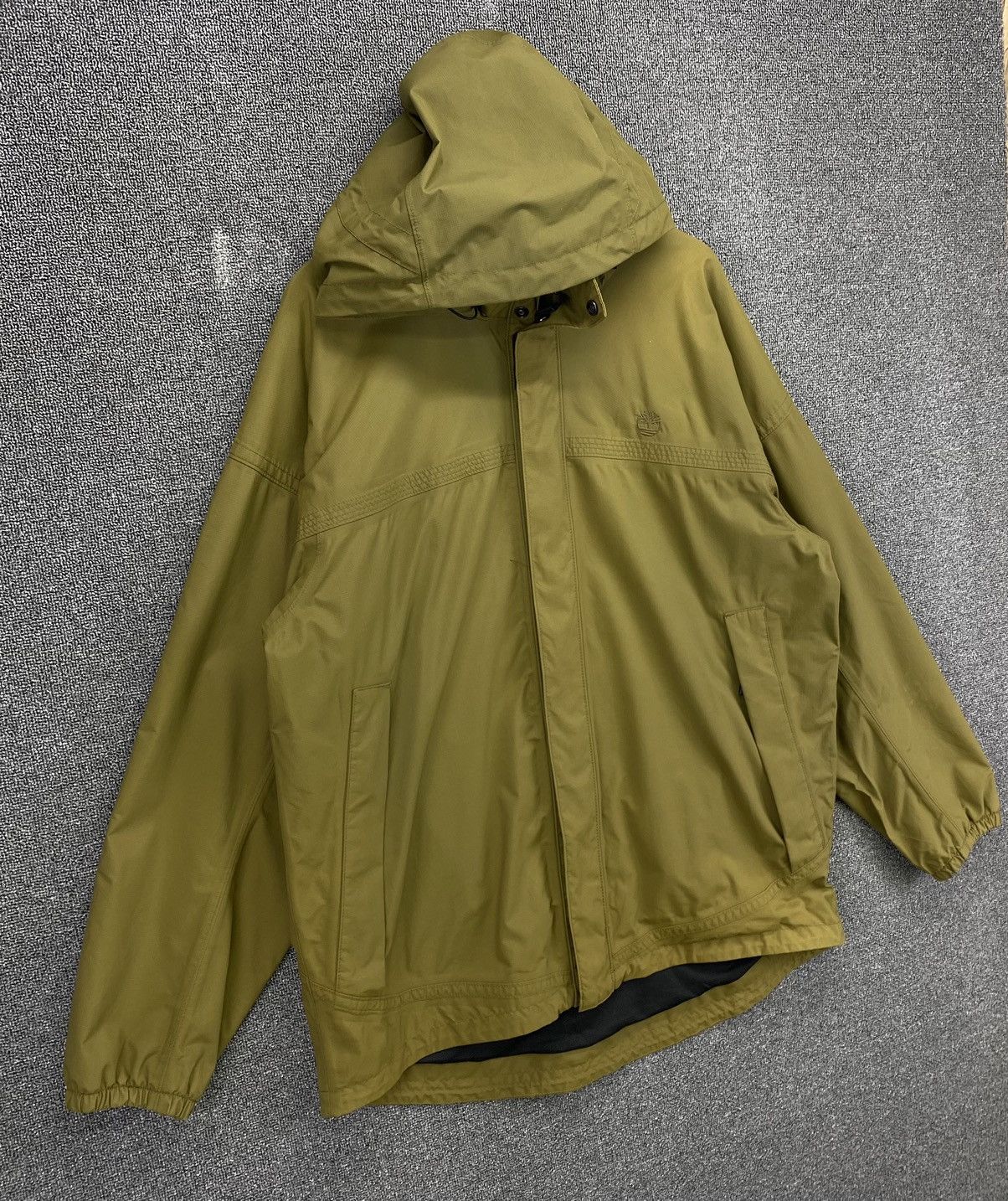Timberland Vintage Timberland Waterproof Hooded Jacket Size US XL / EU 56 / 4 - 2 Thumbnail