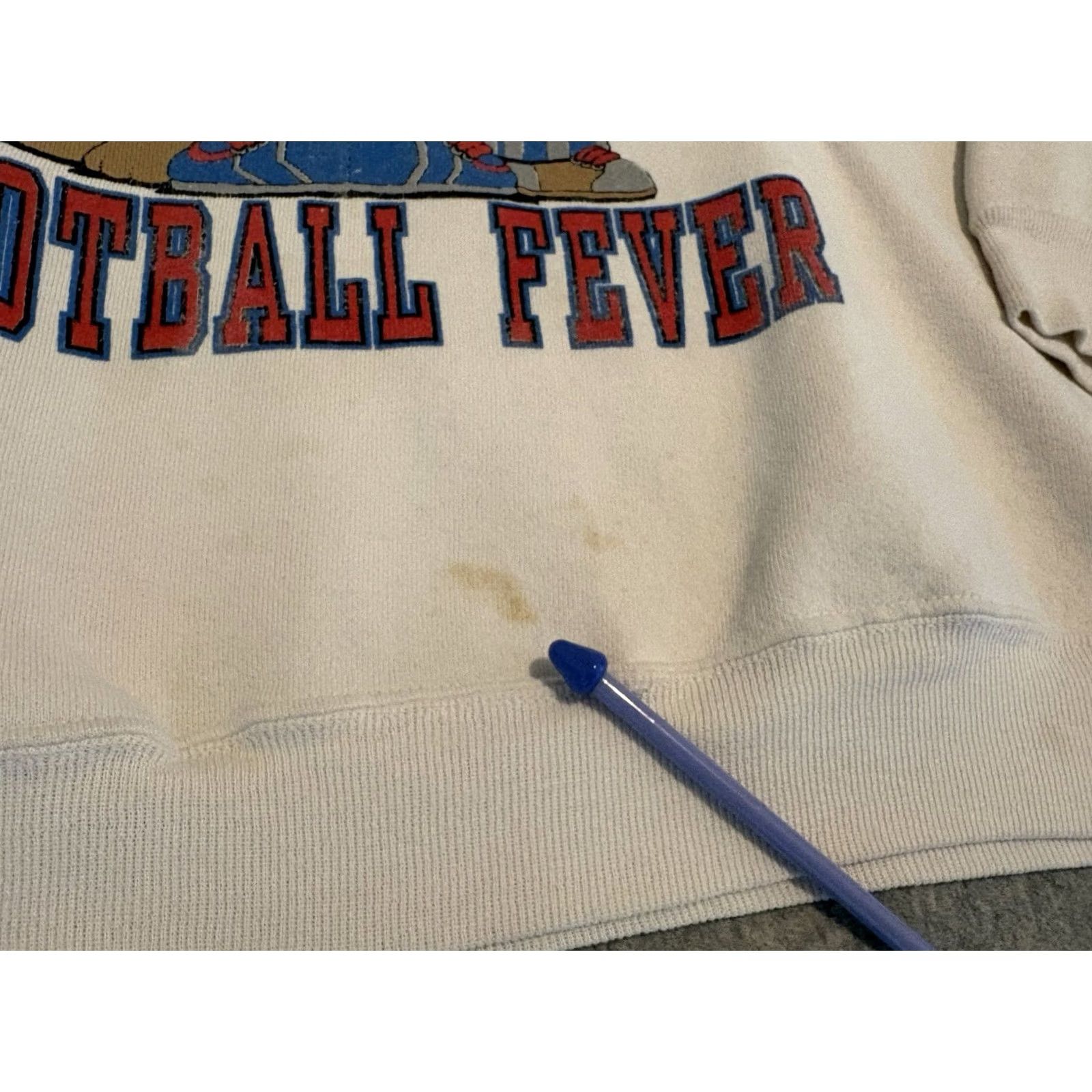 Vintage VINTAGE ABC Monday Night Football Fever Pullover Sweater L Mens White 90s Sports USA Girardin Size US L / EU 52-54 / 3 - 4 Thumbnail