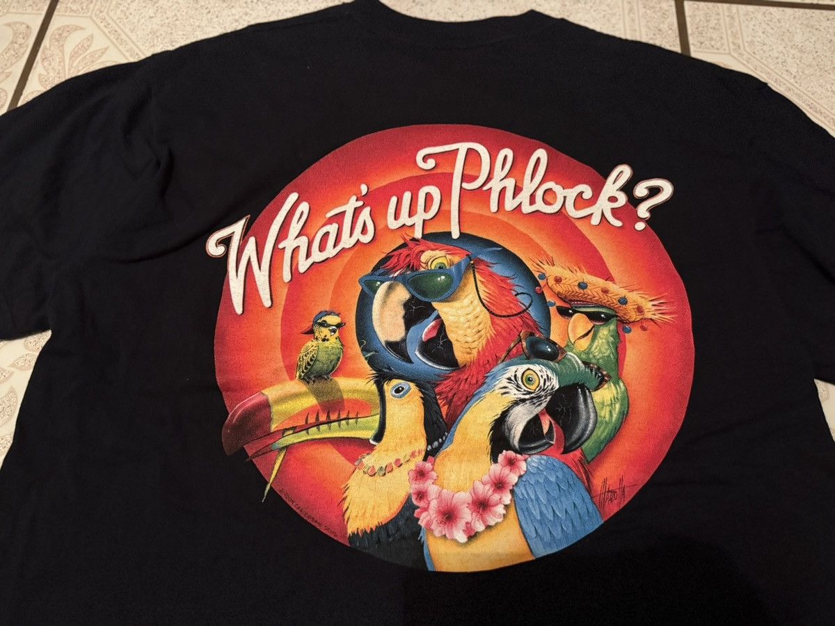 Vintage Vintage // what the phlock // bird shirt Size US L / EU 52-54 / 3 - 6 Thumbnail