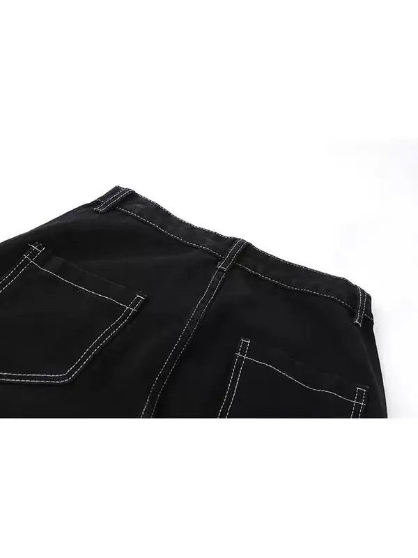 Japanese Brand VIBE Street workwear hip hop multi-pocket denim trousers Size US 30 / EU 46 - 8 Thumbnail