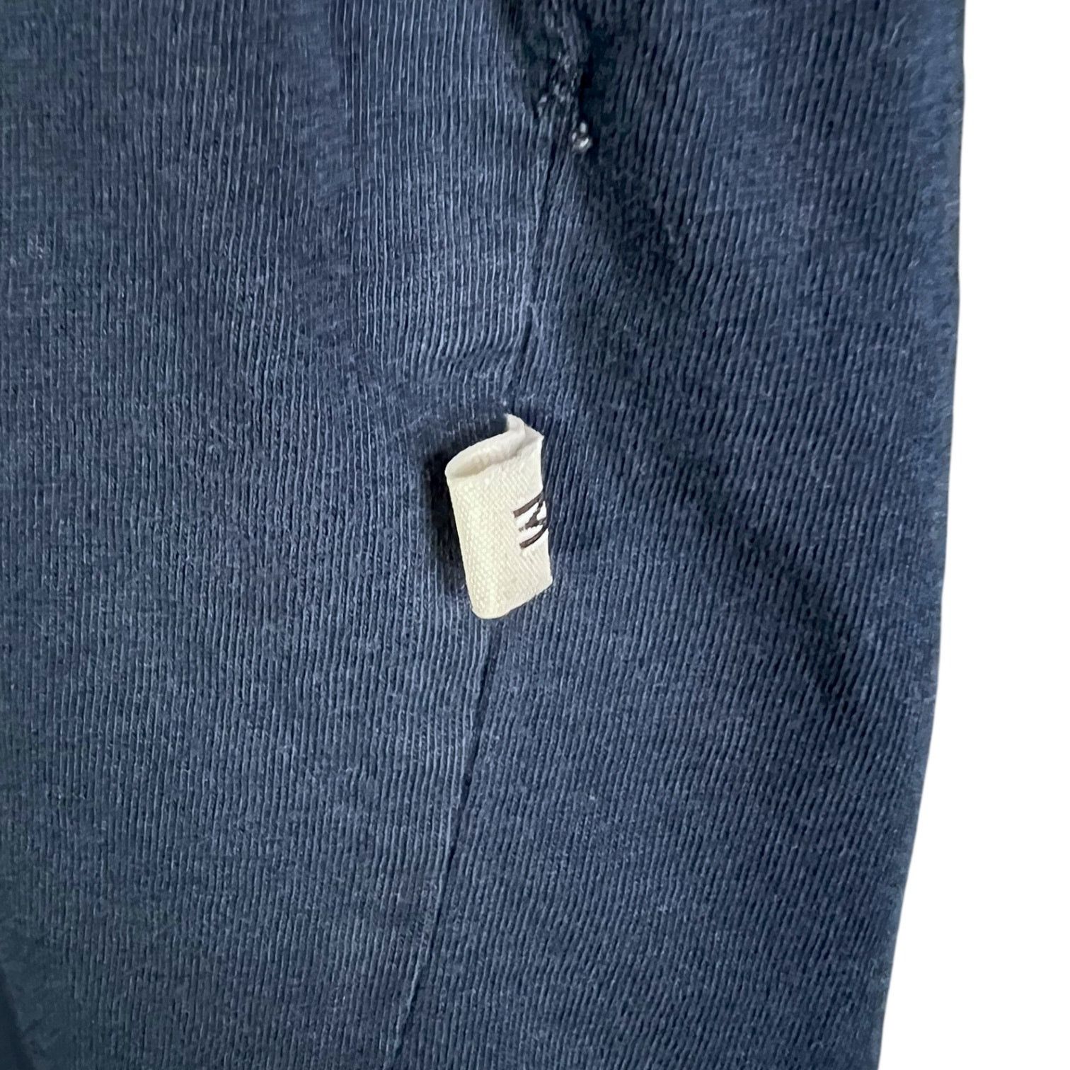 Samsoe Samsoe Samsoe Samsoe Blue & Gray Reversible T-Shirt - M $100 Retail Size US M / EU 48-50 / 2 - 5 Thumbnail