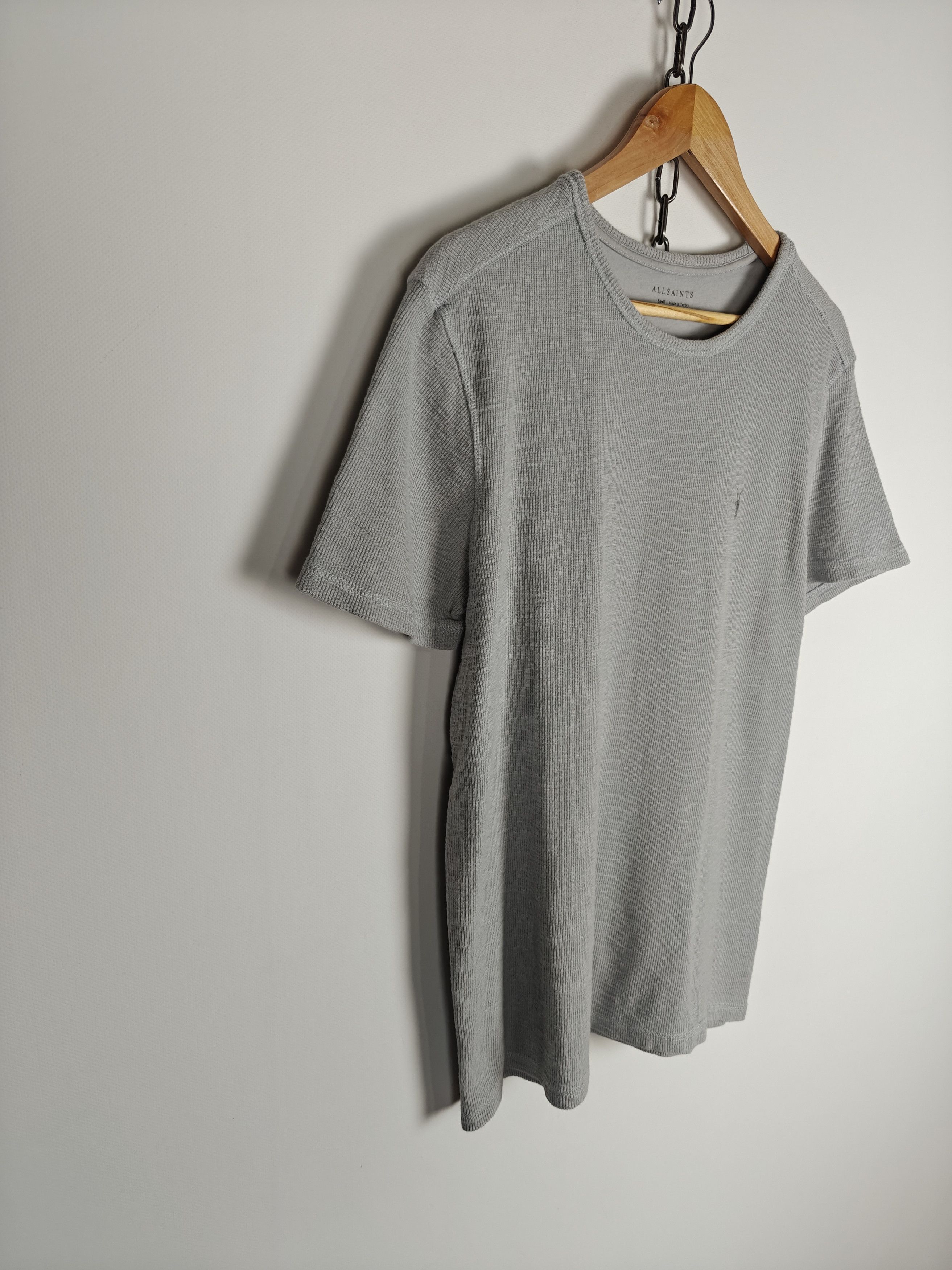 Allsaints Allsaints T-Shirt Muse Crew Regular Fit Gray S Size US S / EU 44-46 / 1 - 5 Thumbnail
