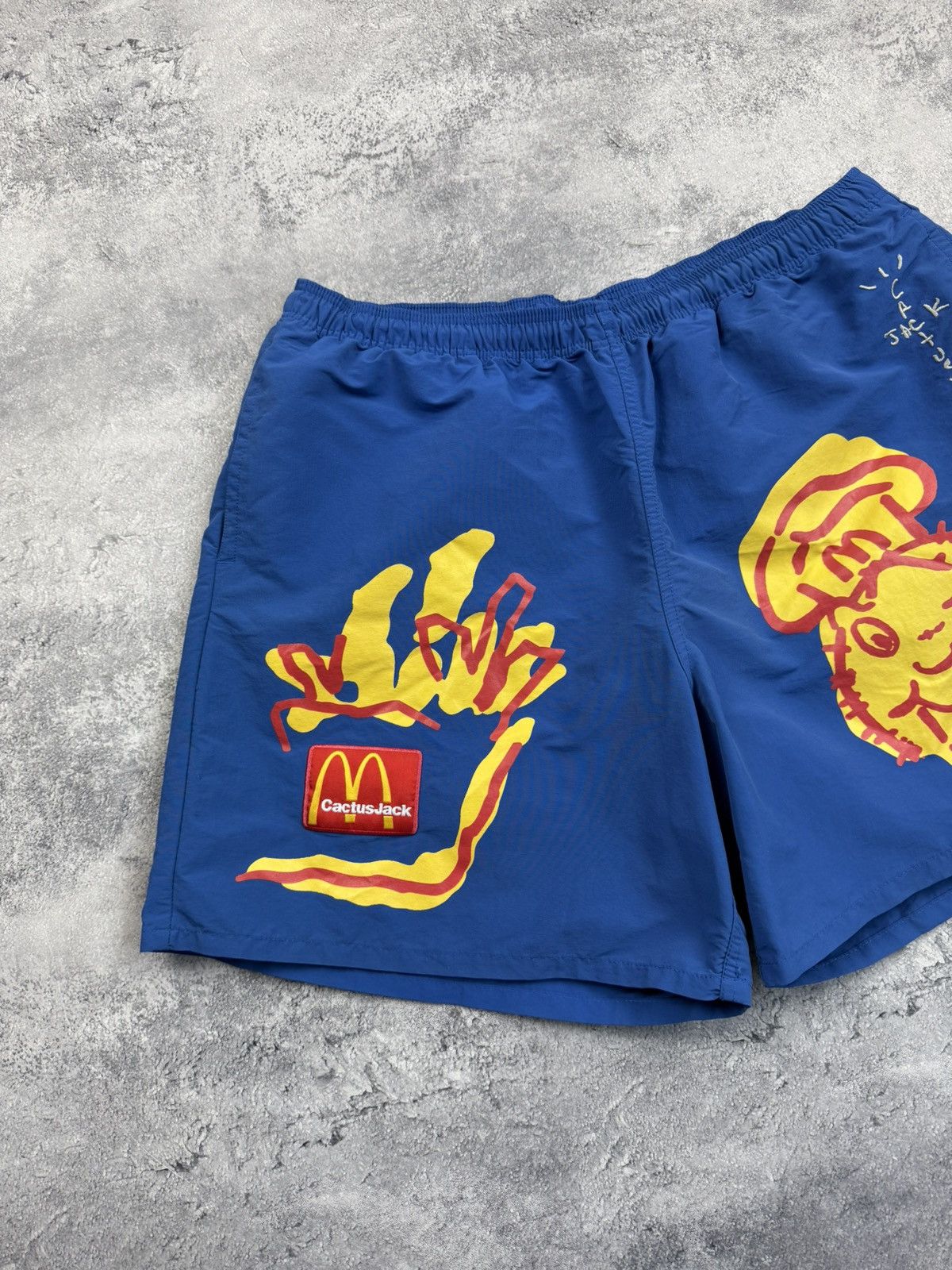 Travis Scott Travis Scott x McDonalds Cactus Jack Illustration Shorts Size US 34 / EU 50 - 6 Thumbnail
