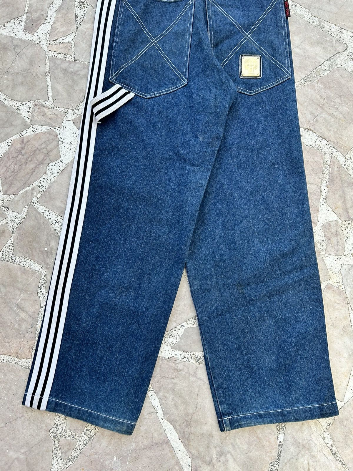 Dogtown Dogtown y2k carpenter white stripes jorts denim Size US 30 / EU 46 - 9 Thumbnail