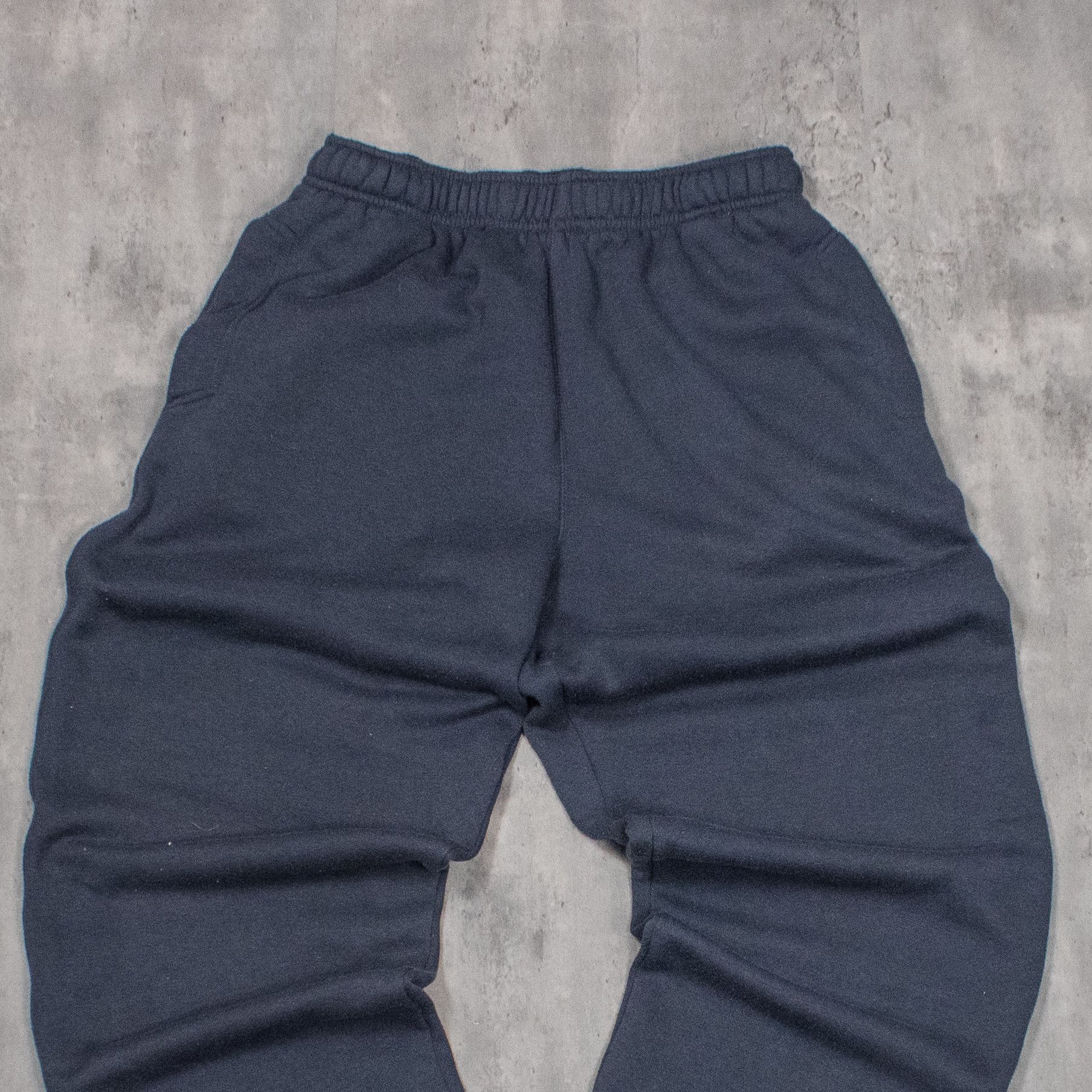 Athletic Works Y2K 2000's Baggy Relax Fit Wide Legged Navy Sweat Pant's Size US 28 / EU 44 - 4 Thumbnail