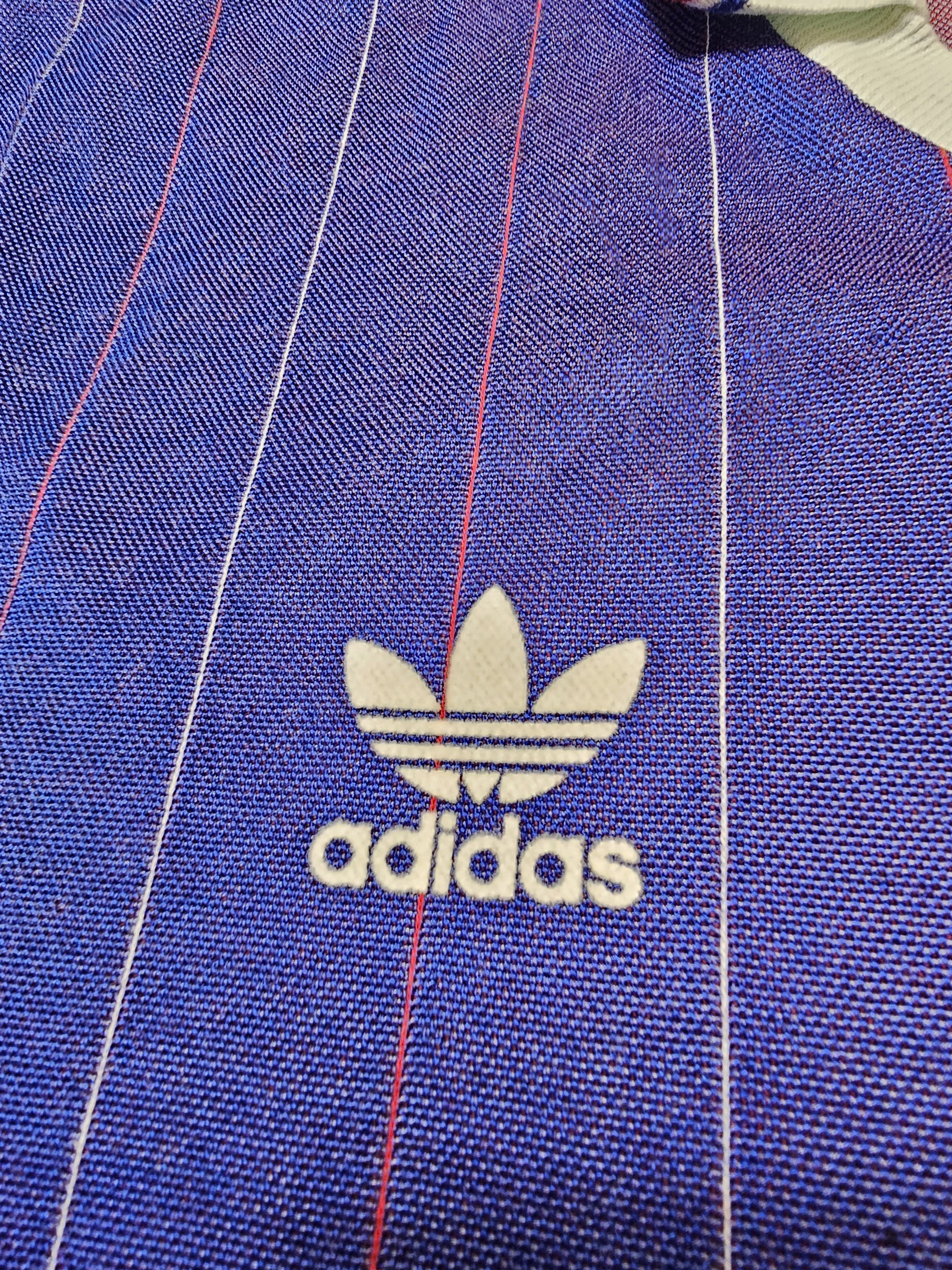 Adidas FRANCE 1982 HOME FOOTBALL SHIRT FRANCE SOCCER JERSEY Size US L / EU 52-54 / 3 - 5 Thumbnail