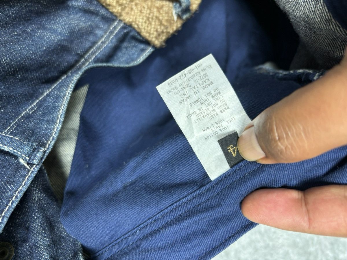 Kapital Kountry Kapital Kiro Hirata Hemp Switching Denim Clown Pants S0368 Size US 32 / EU 48 - 9 Thumbnail