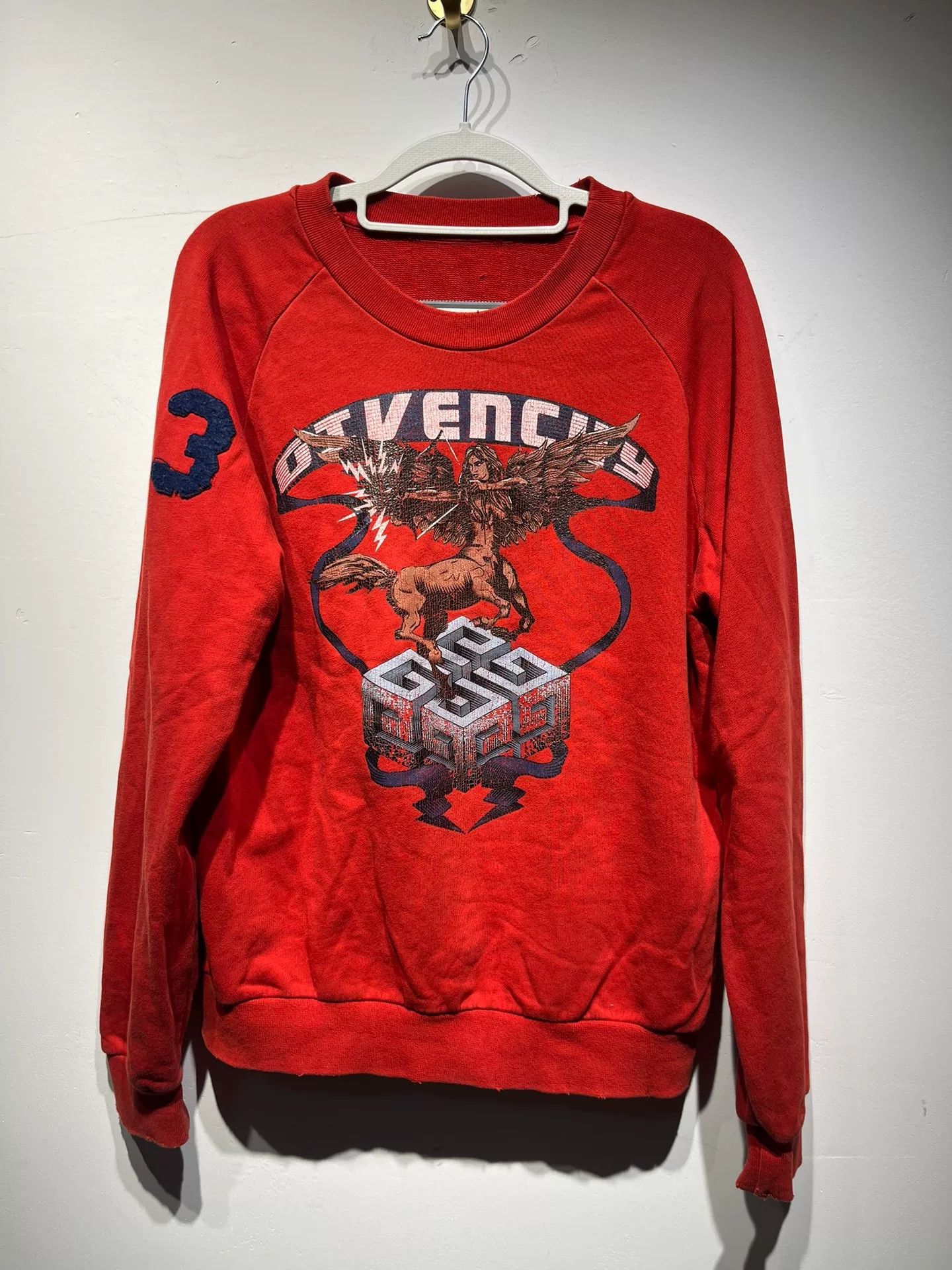Givenchy Givenchy Retro Printed Hoodie L Men Size US L / EU 52-54 / 3 - 1 Thumbnail