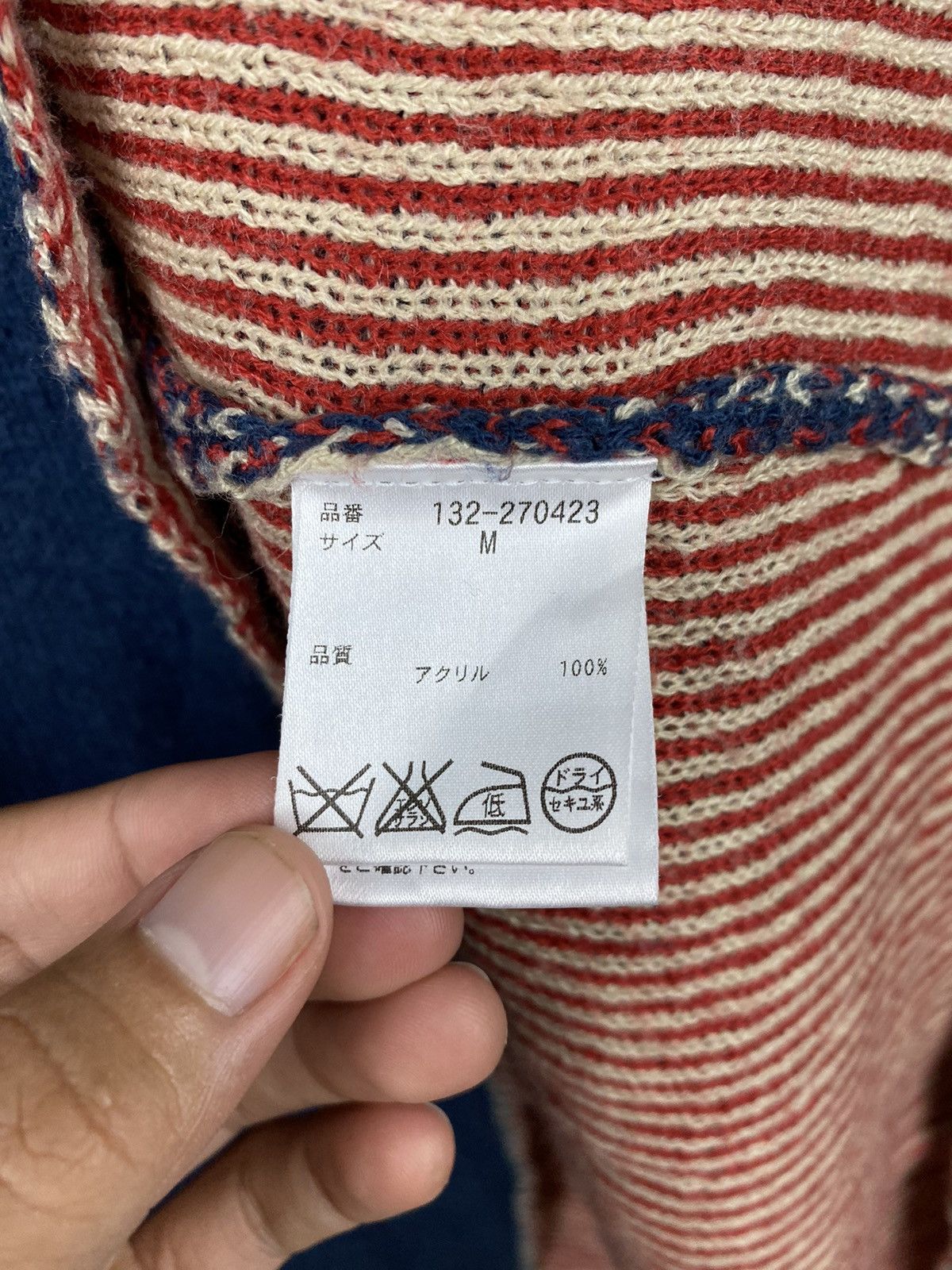 If Six Was Nine UK Flag Knitted Cloaks Size US M / EU 48-50 / 2 - 9 Thumbnail