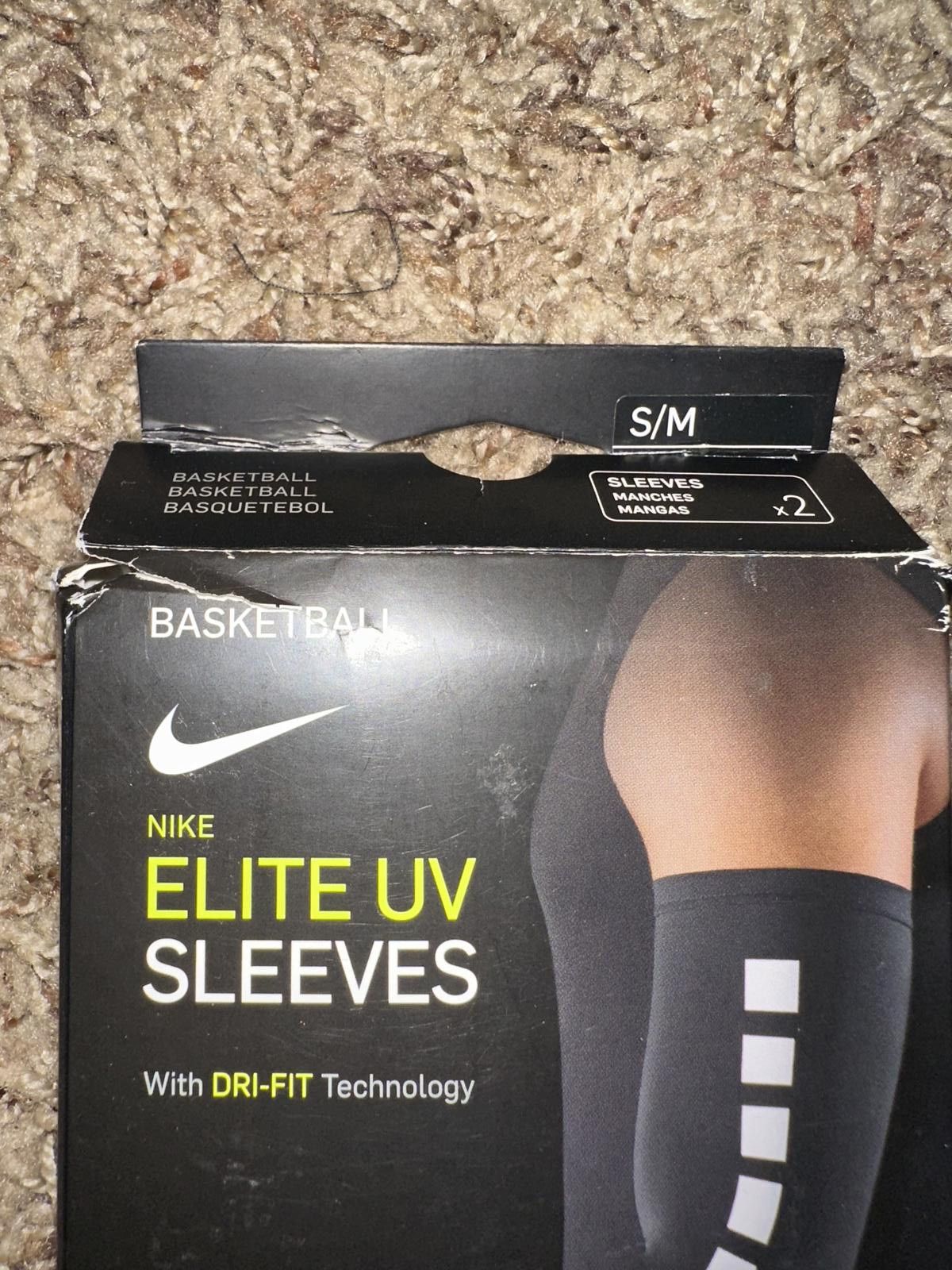 Nike Nike Pro Elite Black Sleeves 2.0 Size ONE SIZE - 3 Thumbnail