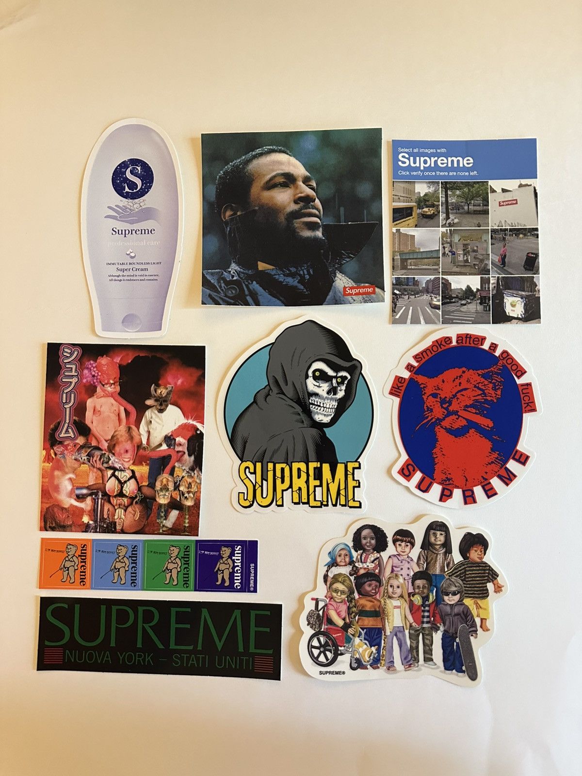 Supreme 10x Supreme Stickers Lot Size ONE SIZE - 1 Preview
