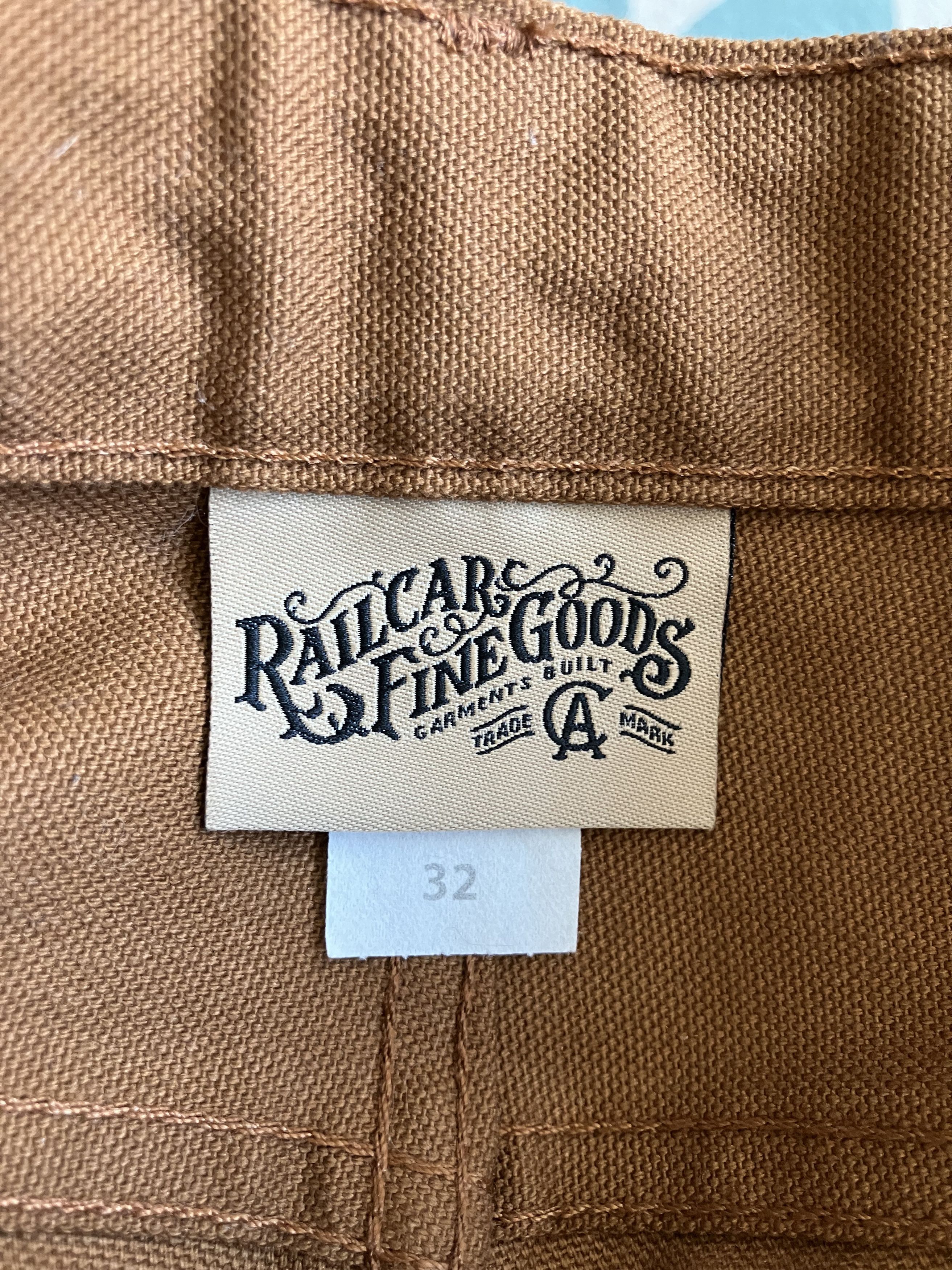 Railcar Fine Goods Canvas flight trousers (duck) Size US 32 / EU 48 - 4 Thumbnail