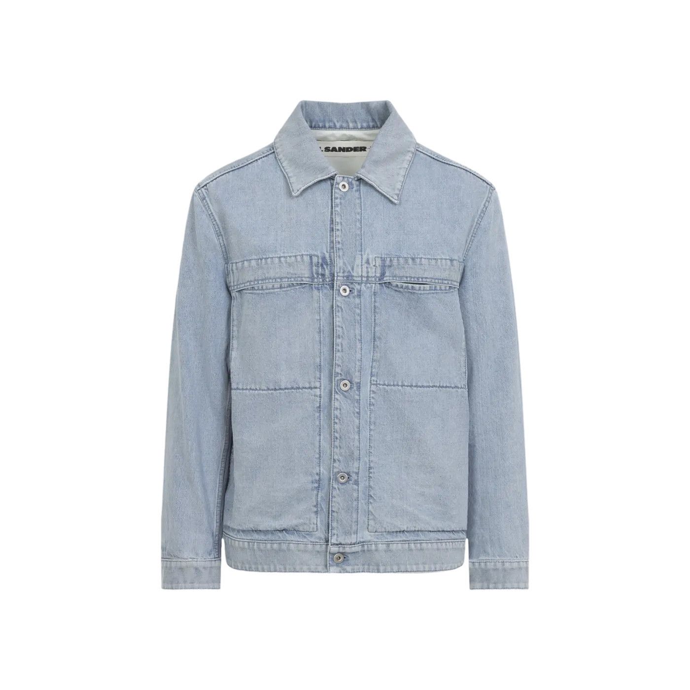 Jil Sander JIL SANDER MARBLE BLUE Denim Jacket New & Authentic (Men's s Size US XL / EU 56 / 4 - 1 Thumbnail