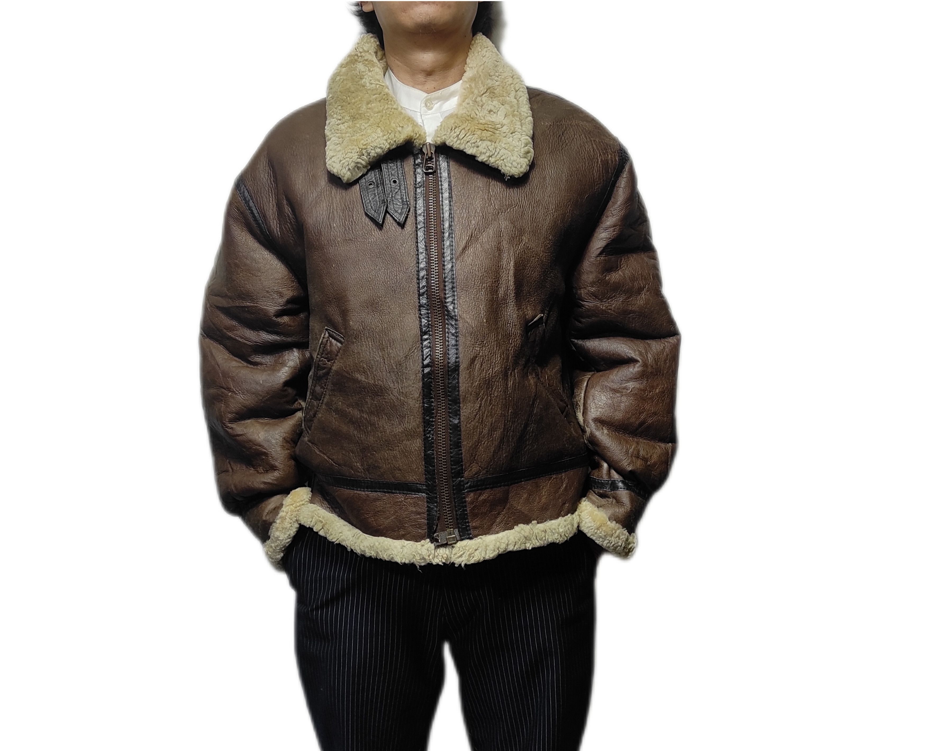 Other Beautiful Bomber Jacket Genuine Sheepskin Type B3 Size US L / EU 52-54 / 3 - 1 Thumbnail