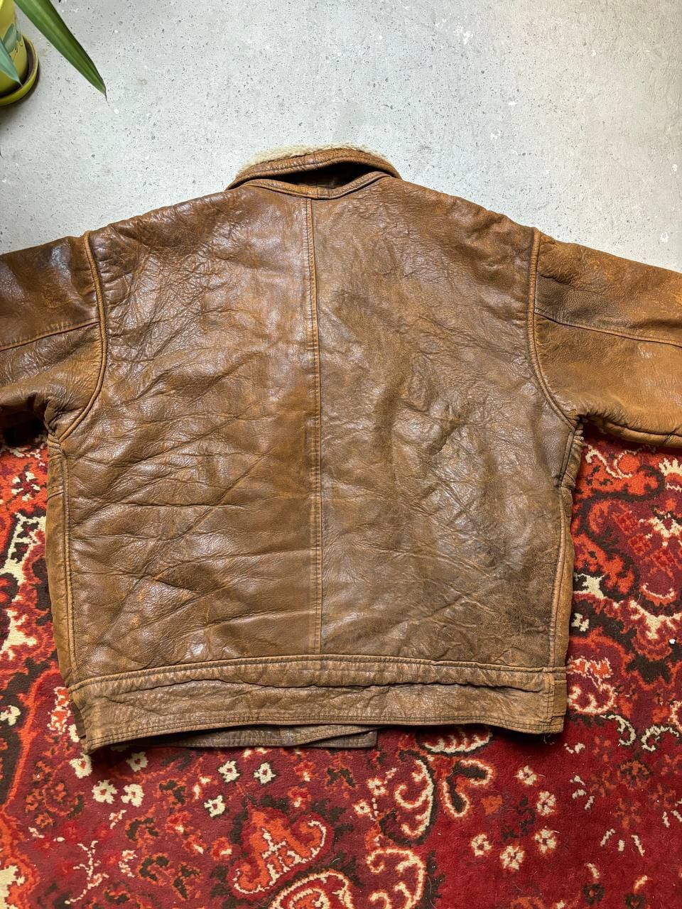 Japanese Brand × Vintage Vintage Y2K Aviator Leather Motorcycle Jacket Size US XL / EU 56 / 4 - 8 Thumbnail