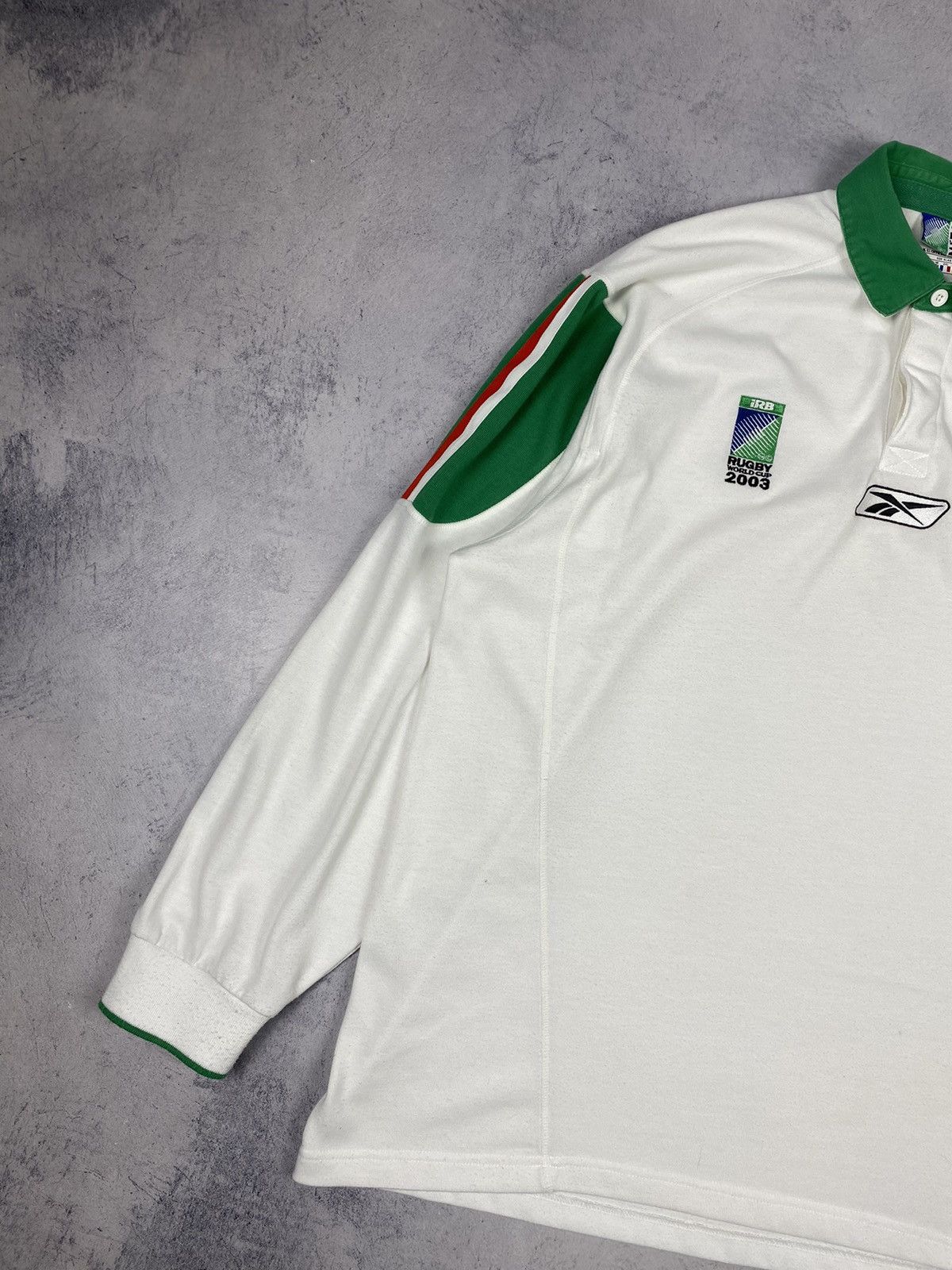 Reebok Vintage Wales Rugby World Cup 2003 Away Jersey Reebok Size US XL / EU 56 / 4 - 5 Thumbnail