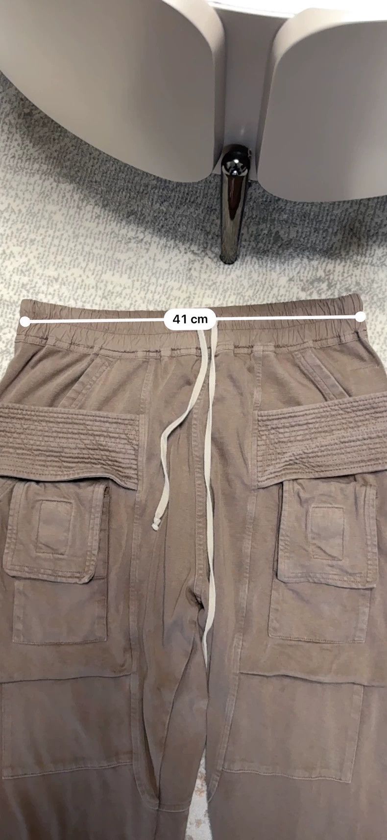 Rick Owens rick owens size m Classic Double Ring Cargo Pants 2503-Ne Size US 30 / EU 46 - 6 Thumbnail