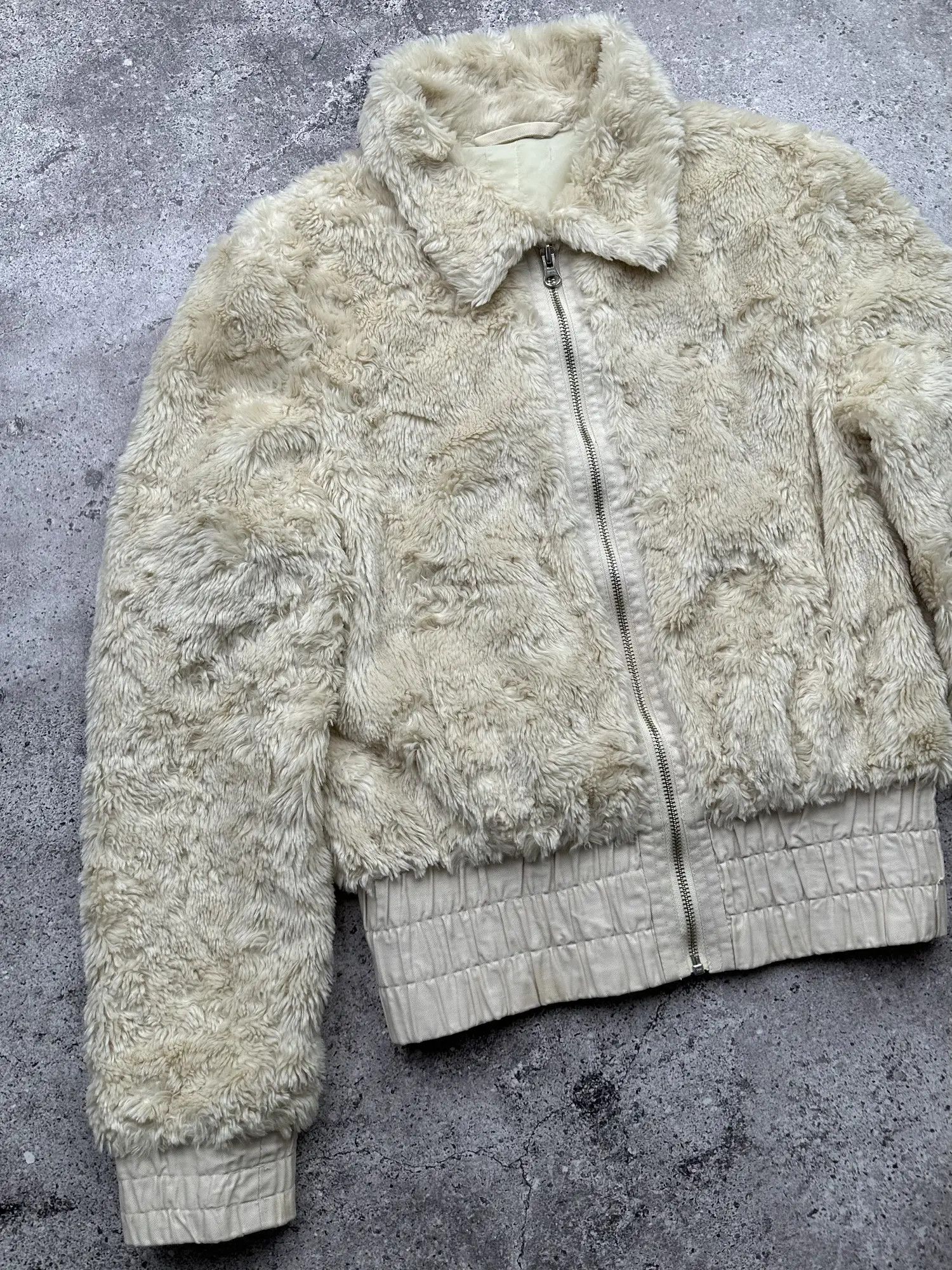 Hysteric Glamour Vintage Faux Fur Cropped Jacket C15(V22)(E8) Size M / US 6-8 / IT 42-44 - 2 Thumbnail