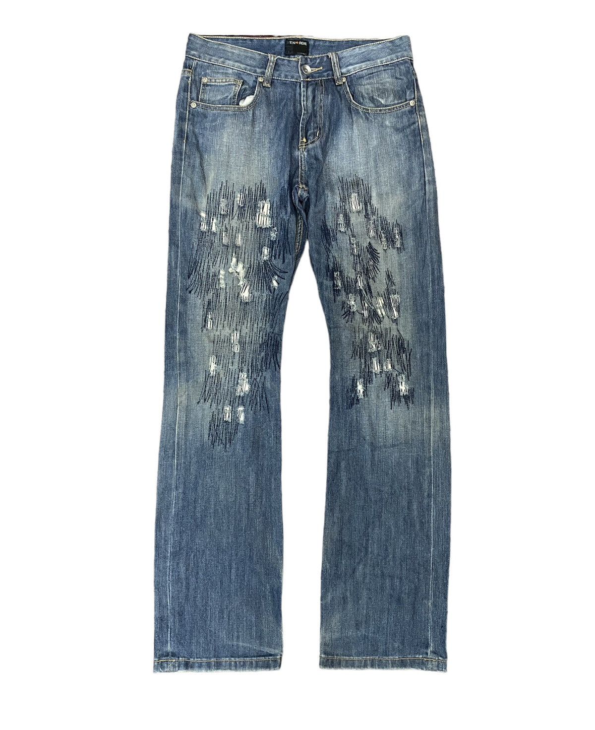 Energie Distressed Denim Energie Punk Style Jeans Size US 30 / EU 46 - 1 Thumbnail