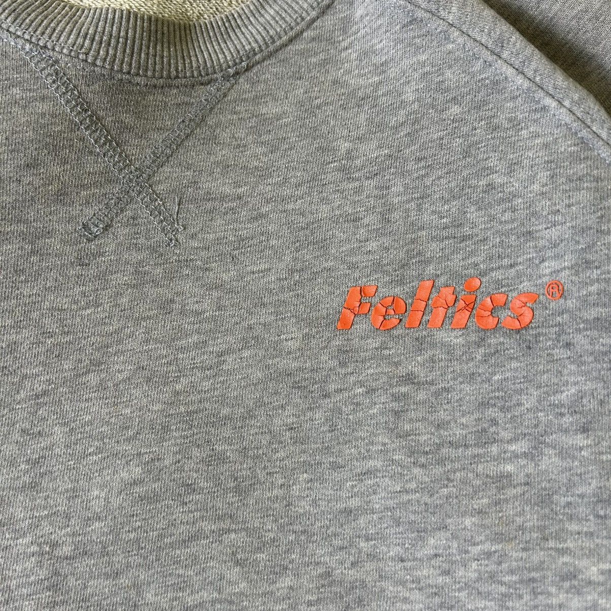 Vintage Feltics Big Logo Sweatshirt Size M / US 6-8 / IT 42-44 - 5 Thumbnail