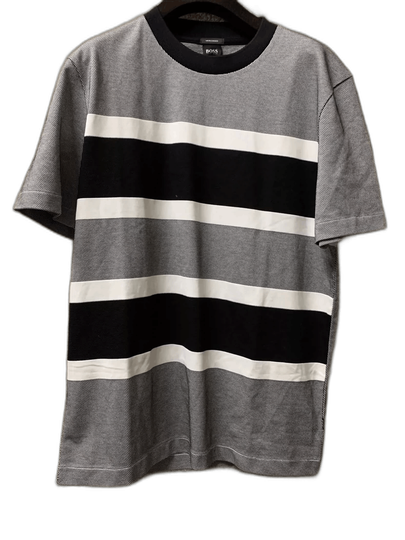 Hugo Boss Hugo Boss Black Label Striped Short-Sleeve T-shirt Size US L / EU 52-54 / 3 - 1 Thumbnail