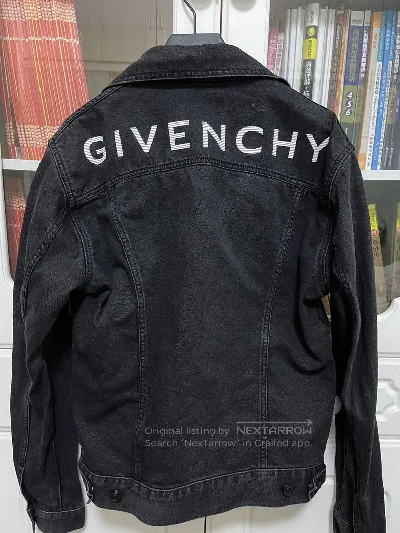 Givenchy Givenchy Black Denim Jacket M. Size US M / EU 48-50 / 2 - 3 Thumbnail
