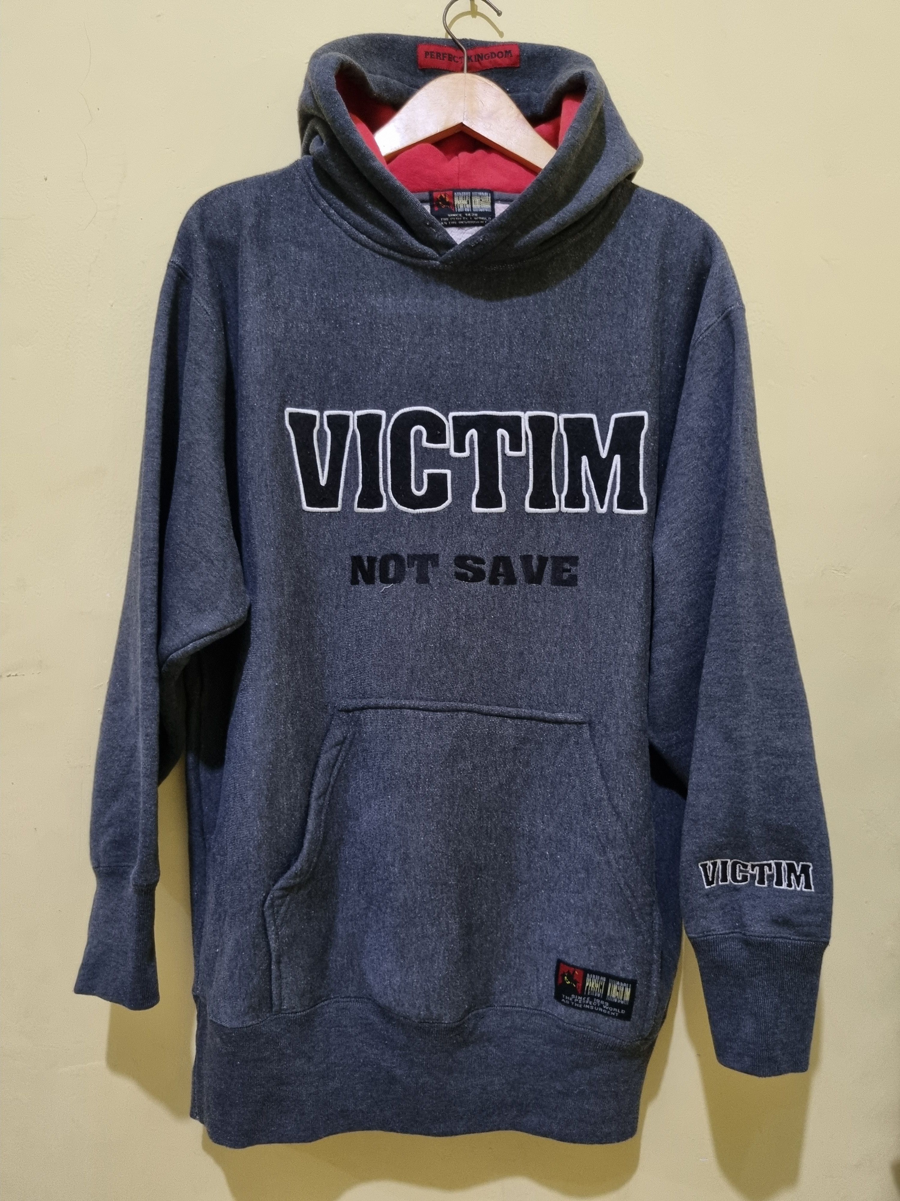 Japanese Brand Vintage Victim Perfect Kingdom Hoodie Size US L / EU 52-54 / 3 - 1 Thumbnail