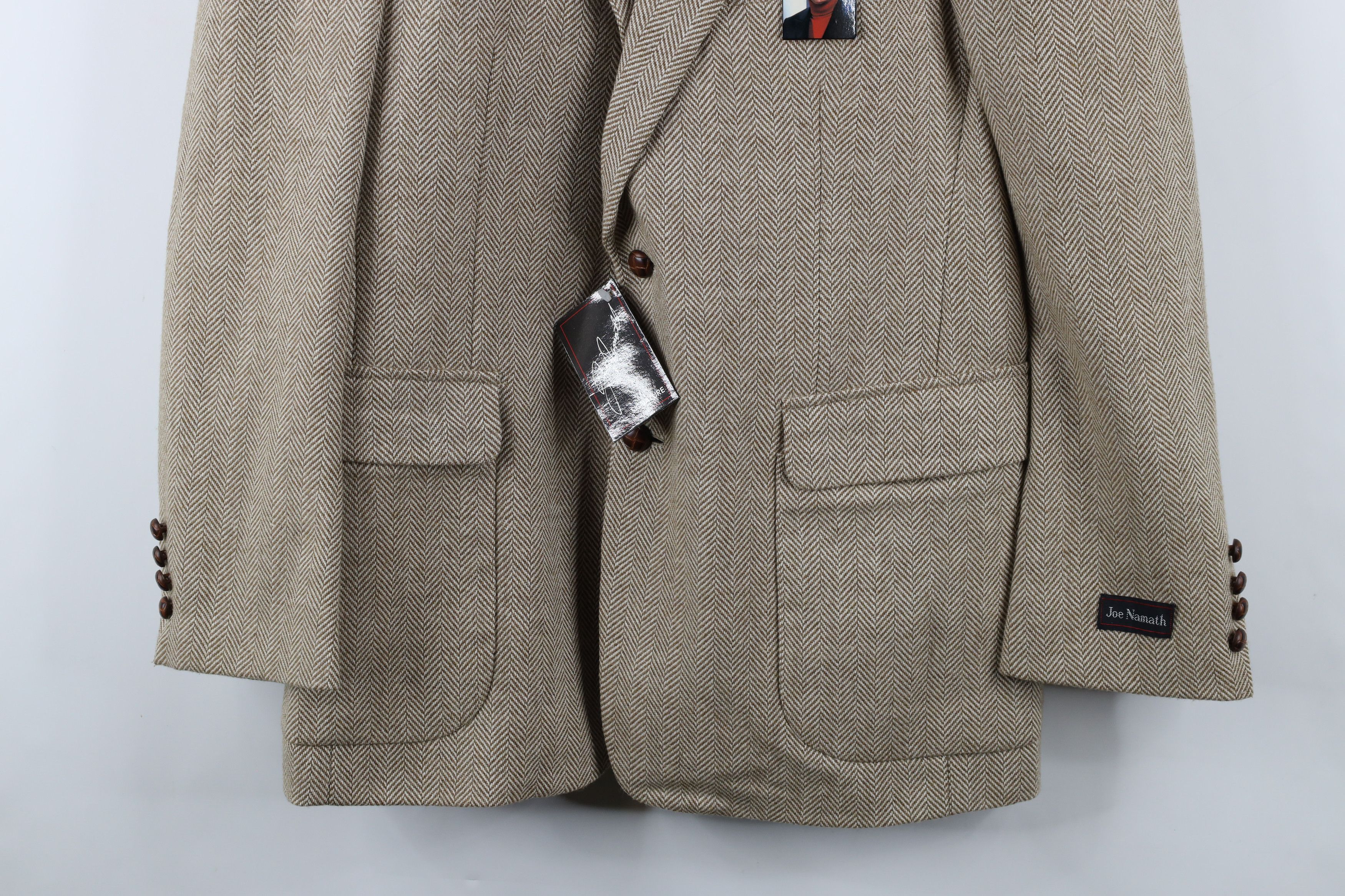 Vintage Deadstock Vintage 70s 80s Streetwear Blazer Suit Jacket Size US L / EU 52-54 / 3 - 3 Thumbnail