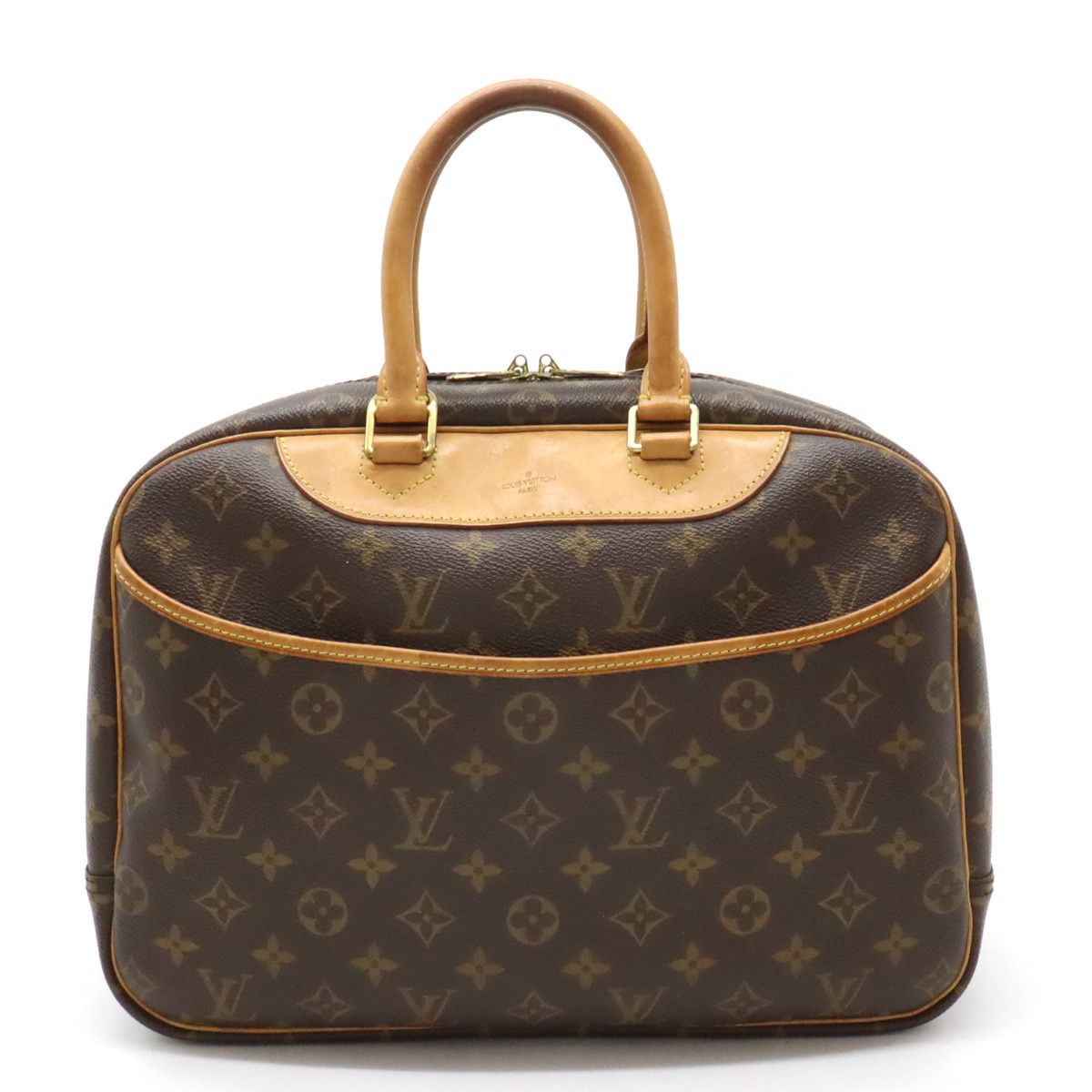 Louis Vuitton Louis Vuitton Louis Vuitton Monogram Bowling Vanity Deauville Handbag M47270 Canvas Handbag M47270 in Good Condition Size ONE SIZE - 1 Thumbnail