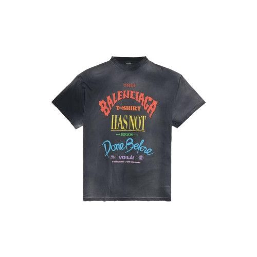 Balenciaga not been done t-shirt oversized black Size US XS / EU 42 / 0 - 1 Preview