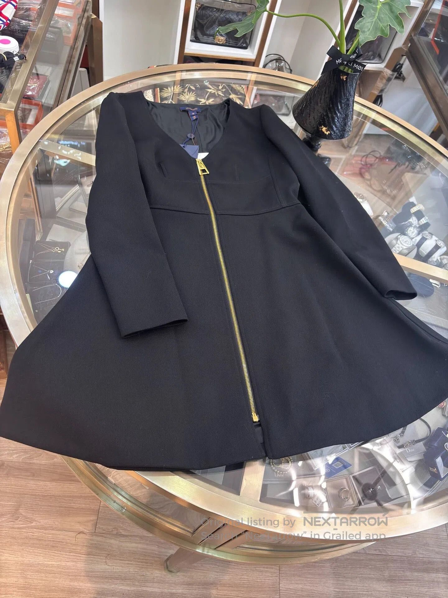 Louis Vuitton LV 23S New Umbrella Black Dress. Size S / US 4 / IT 40 - 9 Thumbnail