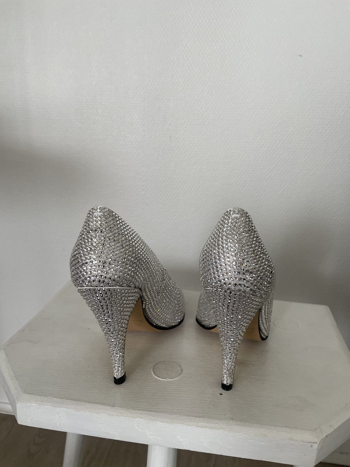 Maison Margiela Tabi silver heels Size US 9 / IT 39 - 6 Thumbnail