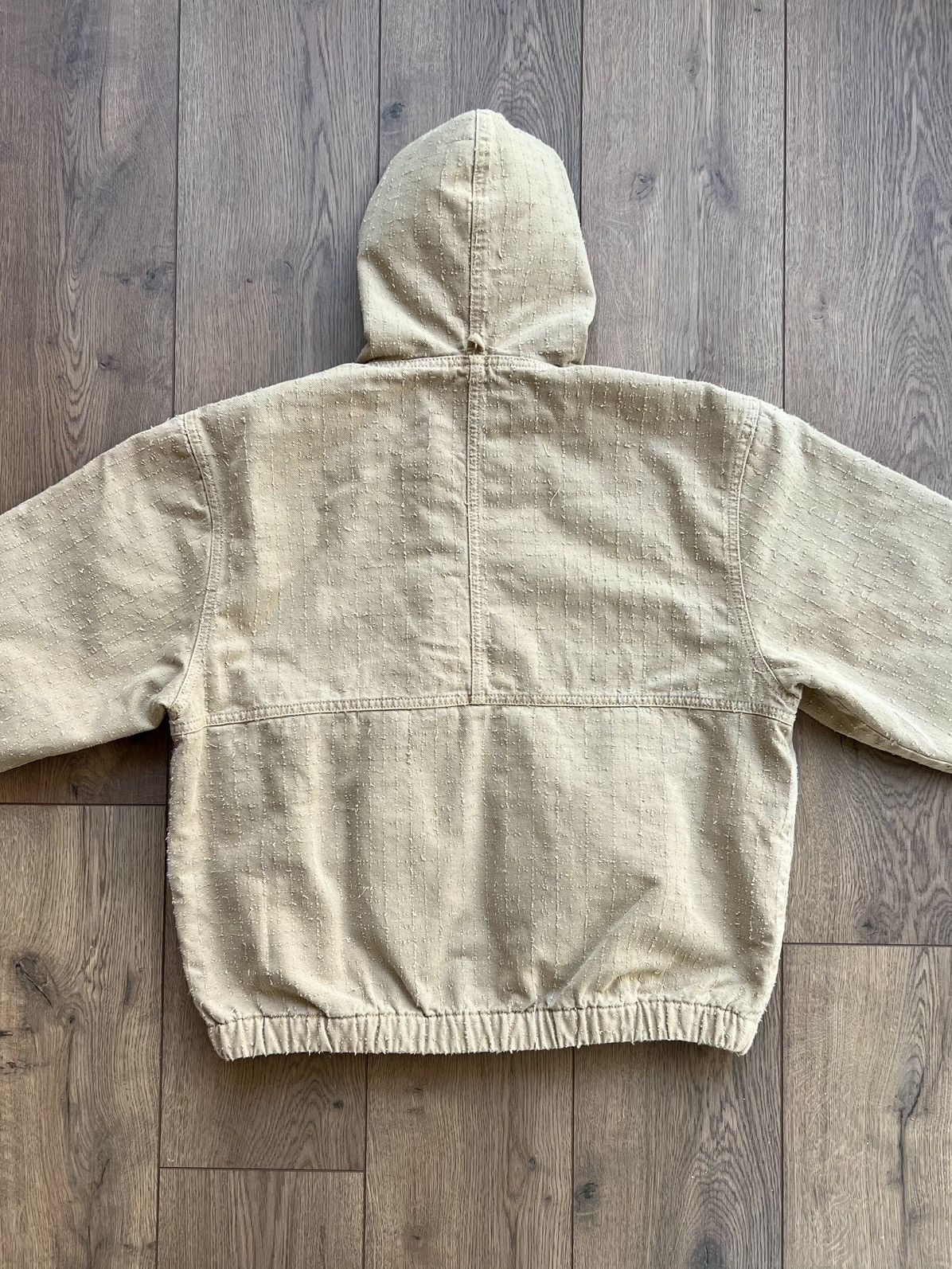 Stussy SAMPLE Stussy Canvas Needlepunch Work Jacket “Khaki” Medium Size US M / EU 48-50 / 2 - 4 Thumbnail