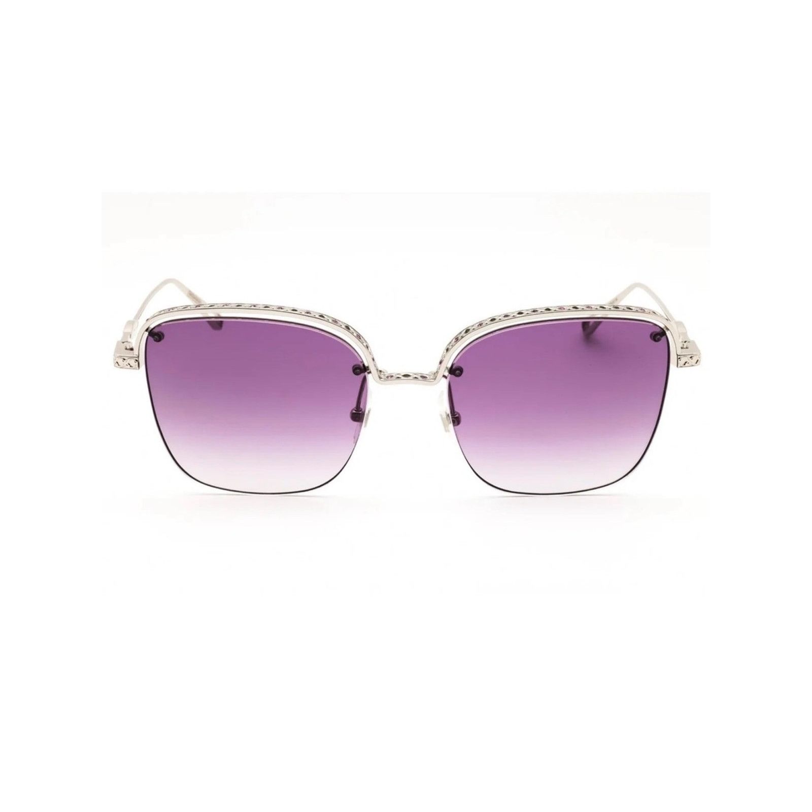 Chopard New Chopard SCHD45S 0579 Silver Frame Sunglasses Size ONE SIZE - 3 Thumbnail