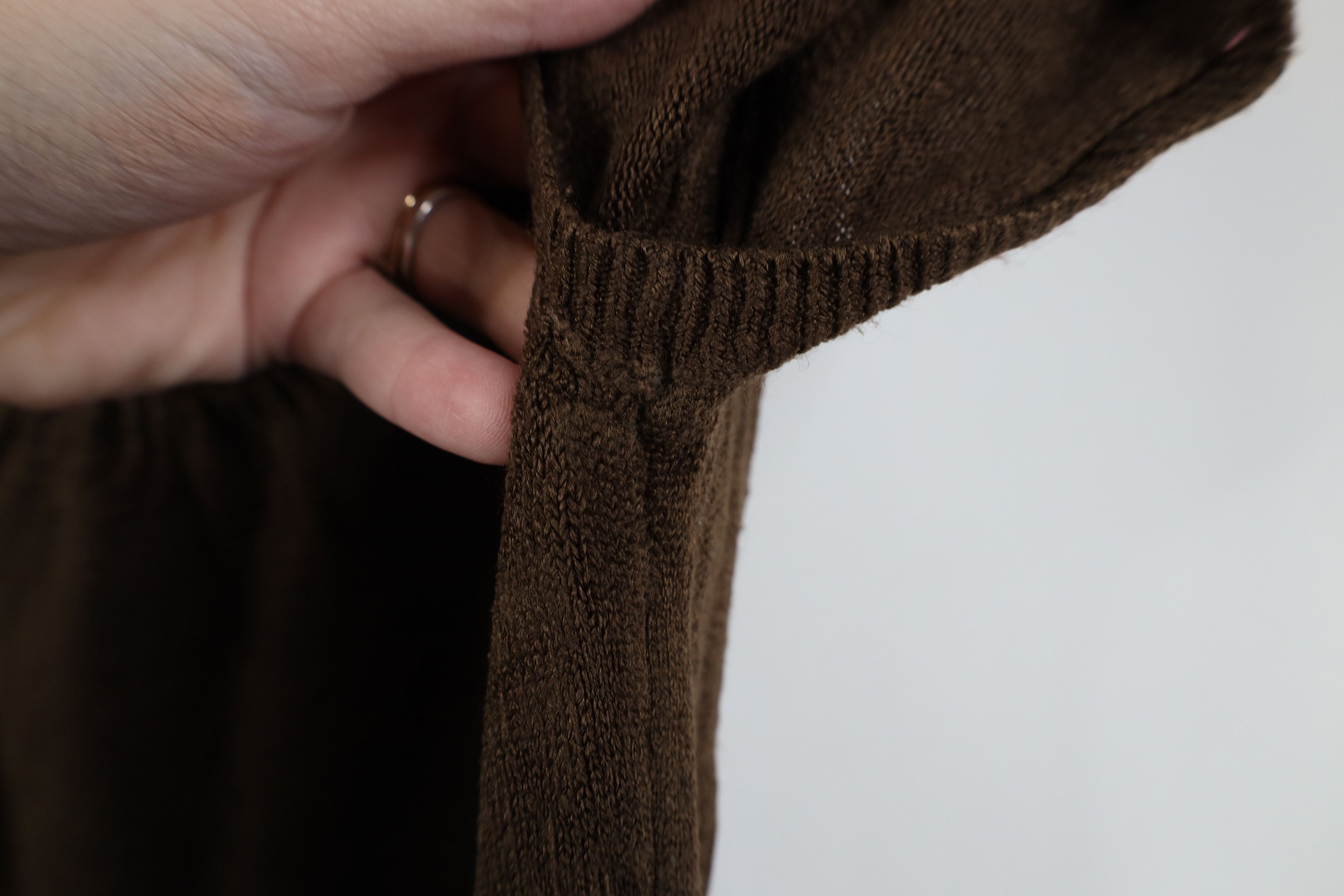 Vintage Vintage 90s Y2K Babydoll Ribbed Knit Short Sleeve Sweater Size M / US 6-8 / IT 42-44 - 7 Thumbnail