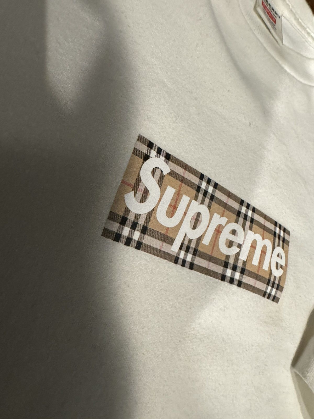 Supreme SUPREME x BURBERRY (T-Shirt) Size US M / EU 48-50 / 2 - 5 Thumbnail