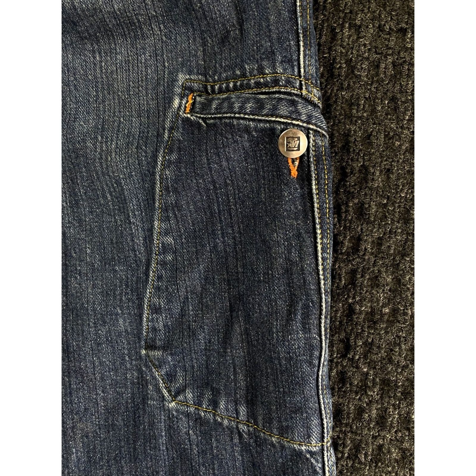 Vintage VINTAGE Mecca Jeans 36 Wide-Leg 90s Grunge Hip Hop Skater Denim Blue Jeans Mens Size US 36 / EU 52 - 5 Thumbnail