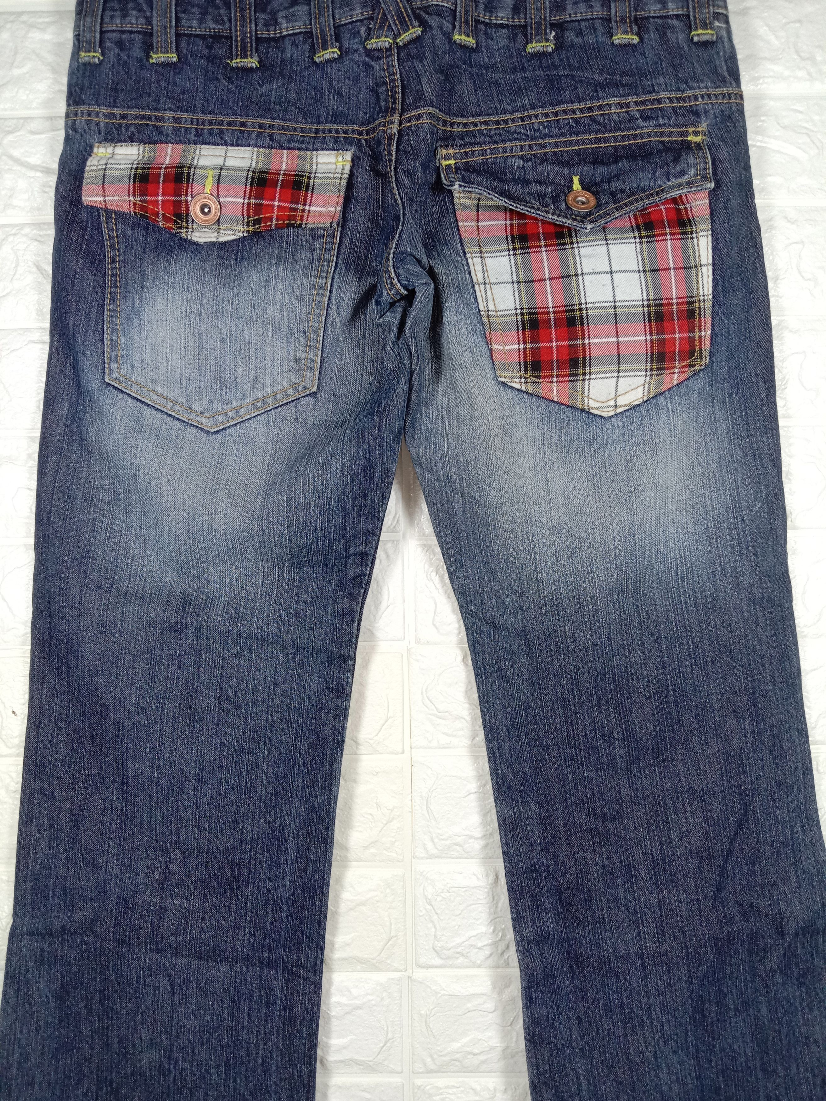 Japanese Brand Vintage Japanese Hybrid Double Waist Jeans Size US 32 / EU 48 - 3 Thumbnail