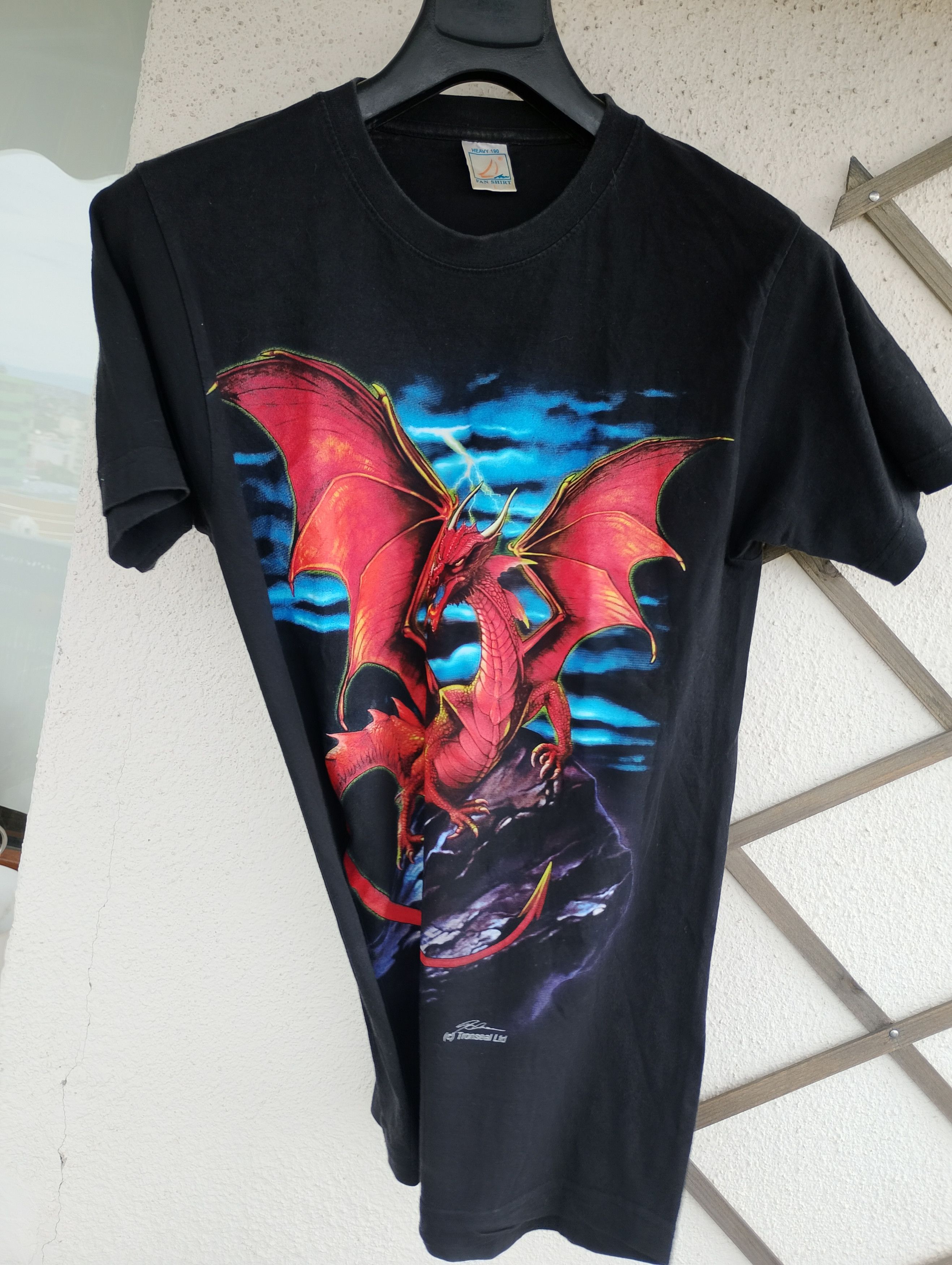 Vintage Vintage 1990s Dark Fantasy Graphic Tronseal Ltd t-shirt M Size US M / EU 48-50 / 2 - 9 Thumbnail