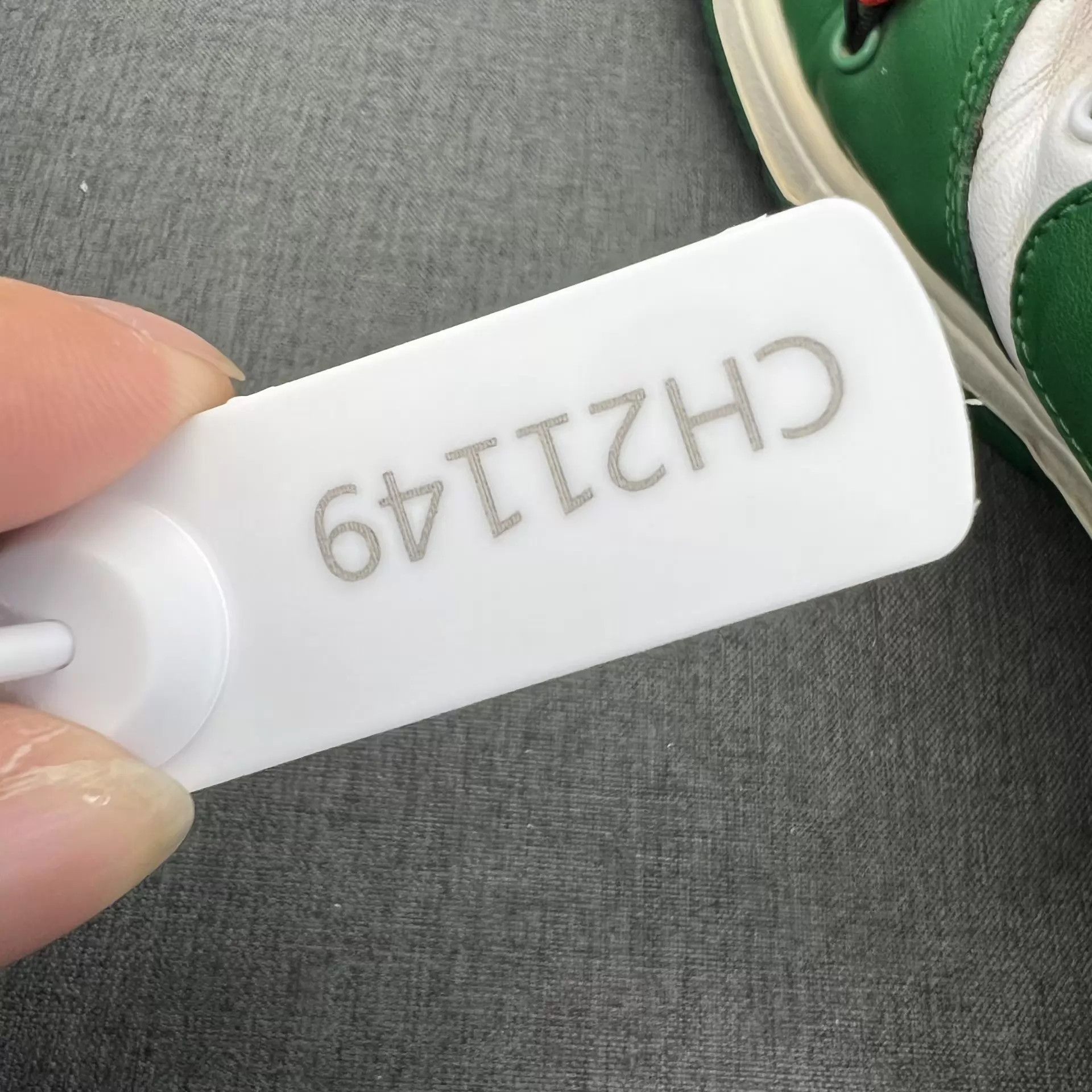 Off-White Off-White Dunk White Green 44 Min oxid Size US 11 / EU 44 - 9 Thumbnail