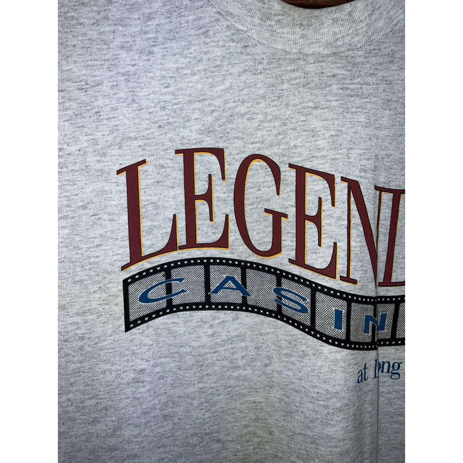 Hanes Vintage Legends Casino Shirt Long Branch Gray Hanes 90s M Size US M / EU 48-50 / 2 - 3 Thumbnail