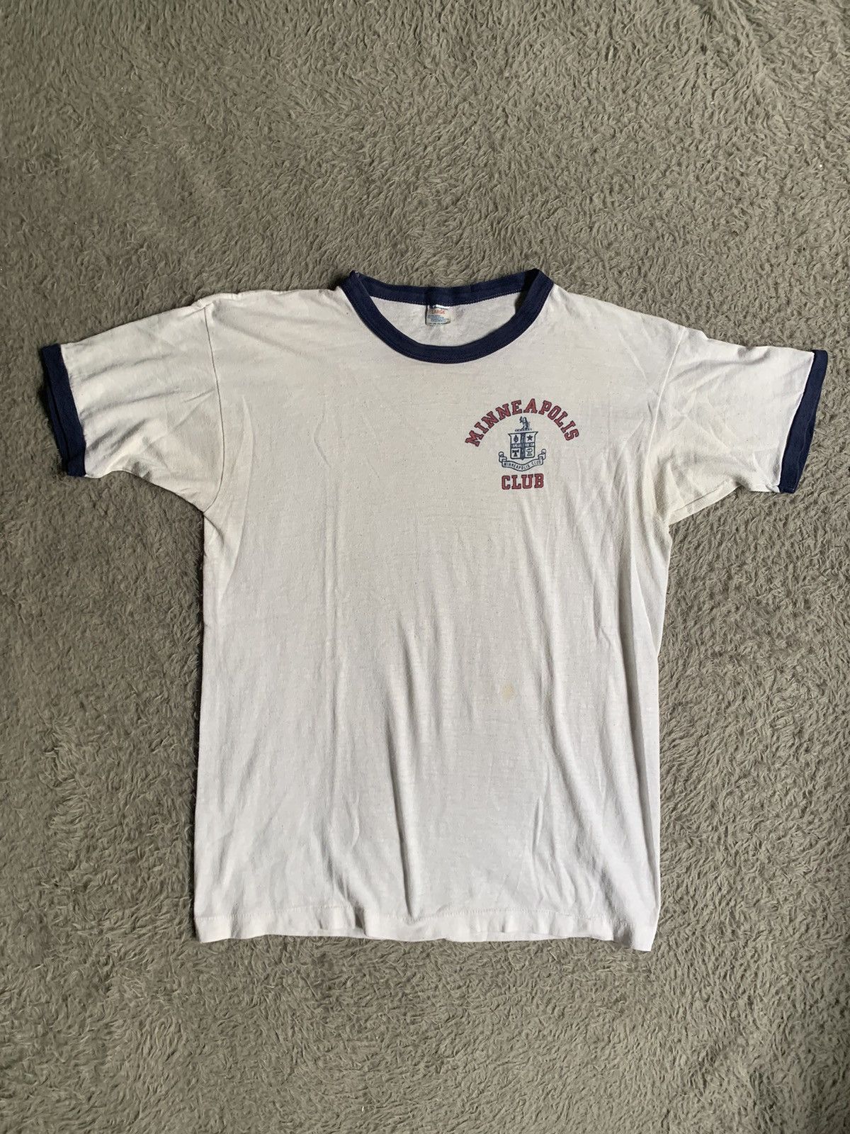 Champion Vintage 80s minneapolis club ringer tee champion Size US L / EU 52-54 / 3 - 1 Thumbnail