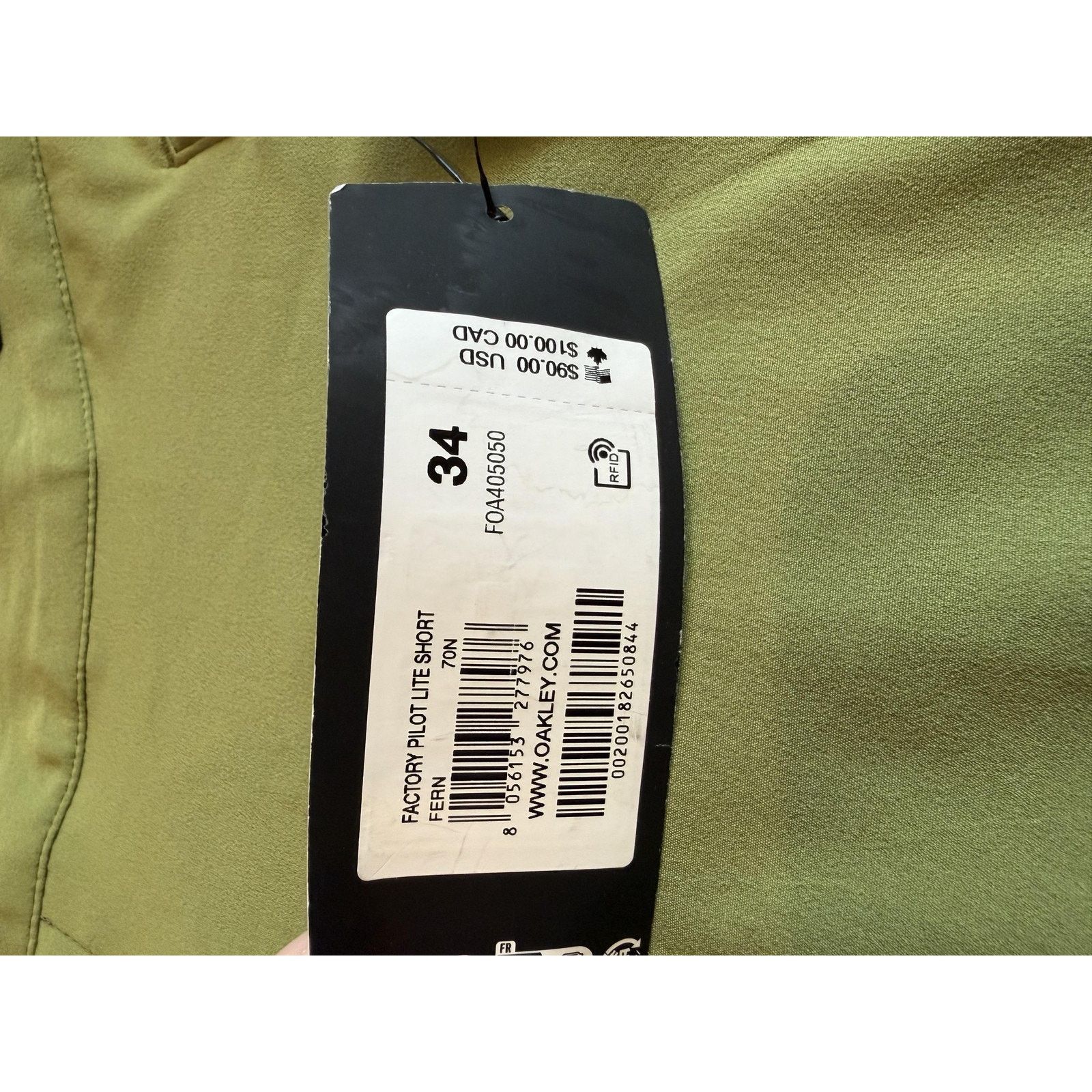 Oakley Oakley Factory Pilot Lite Shorts Mens 34 NWT Size US 34 / EU 50 - 3 Thumbnail