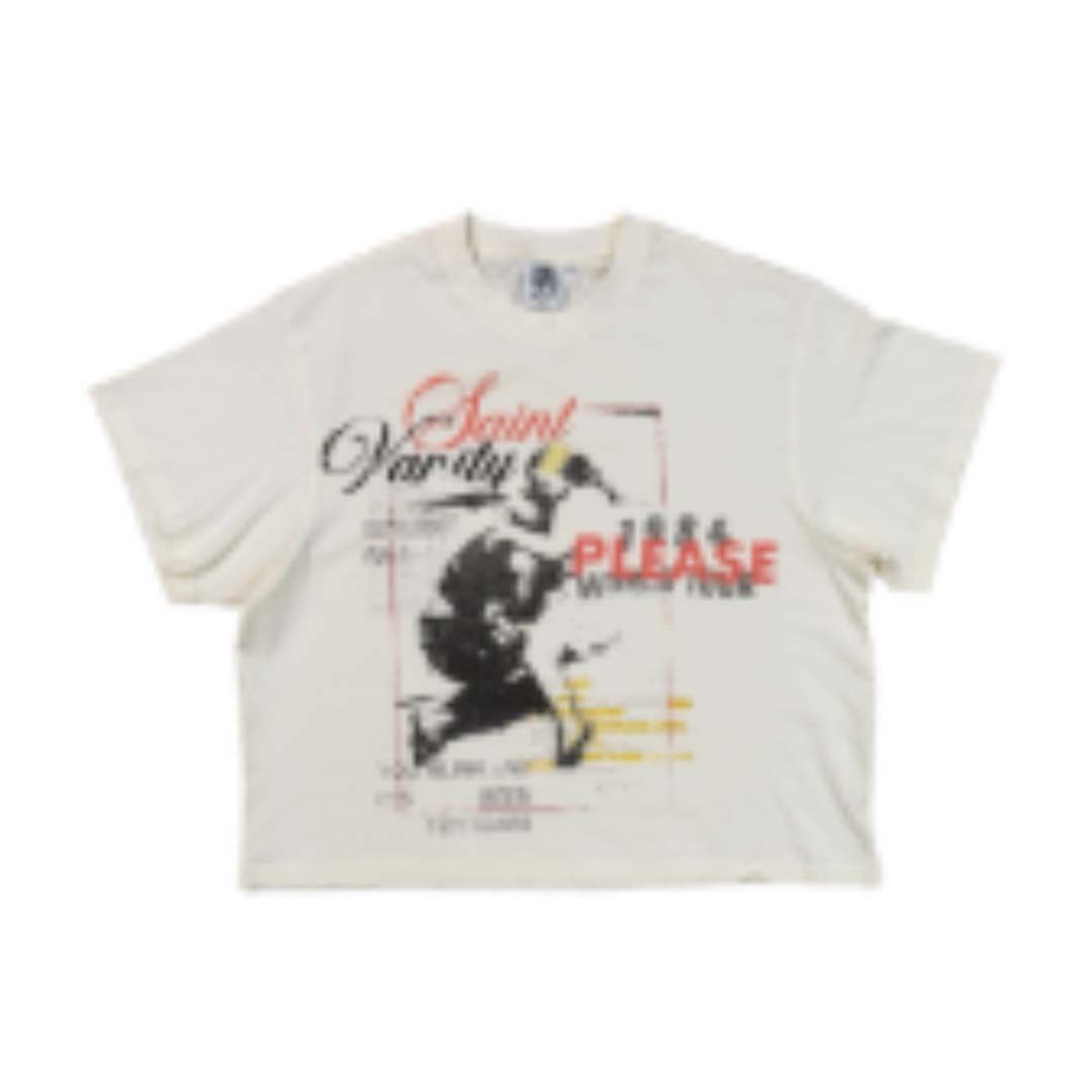 Saint Vanity Yes Please Tee White Size US XL / EU 56 / 4 - 1 Preview