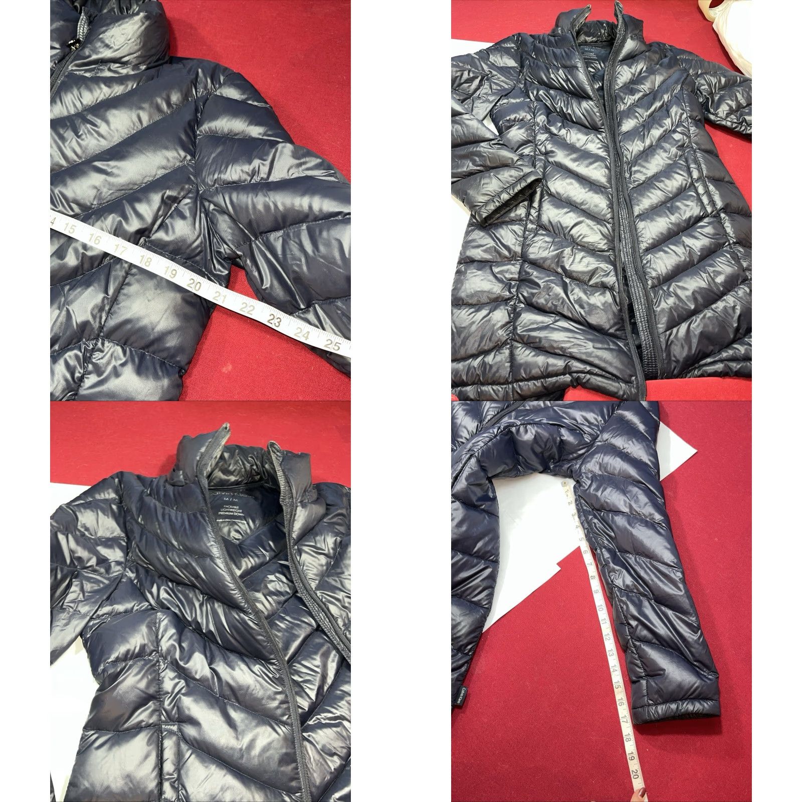 Calvin Klein CALVIN KLEIN BLUE DOWN Puffer COAT Quilted Packable Lightweight Gorpcore Women M Size M / US 6-8 / IT 42-44 - 8 Thumbnail
