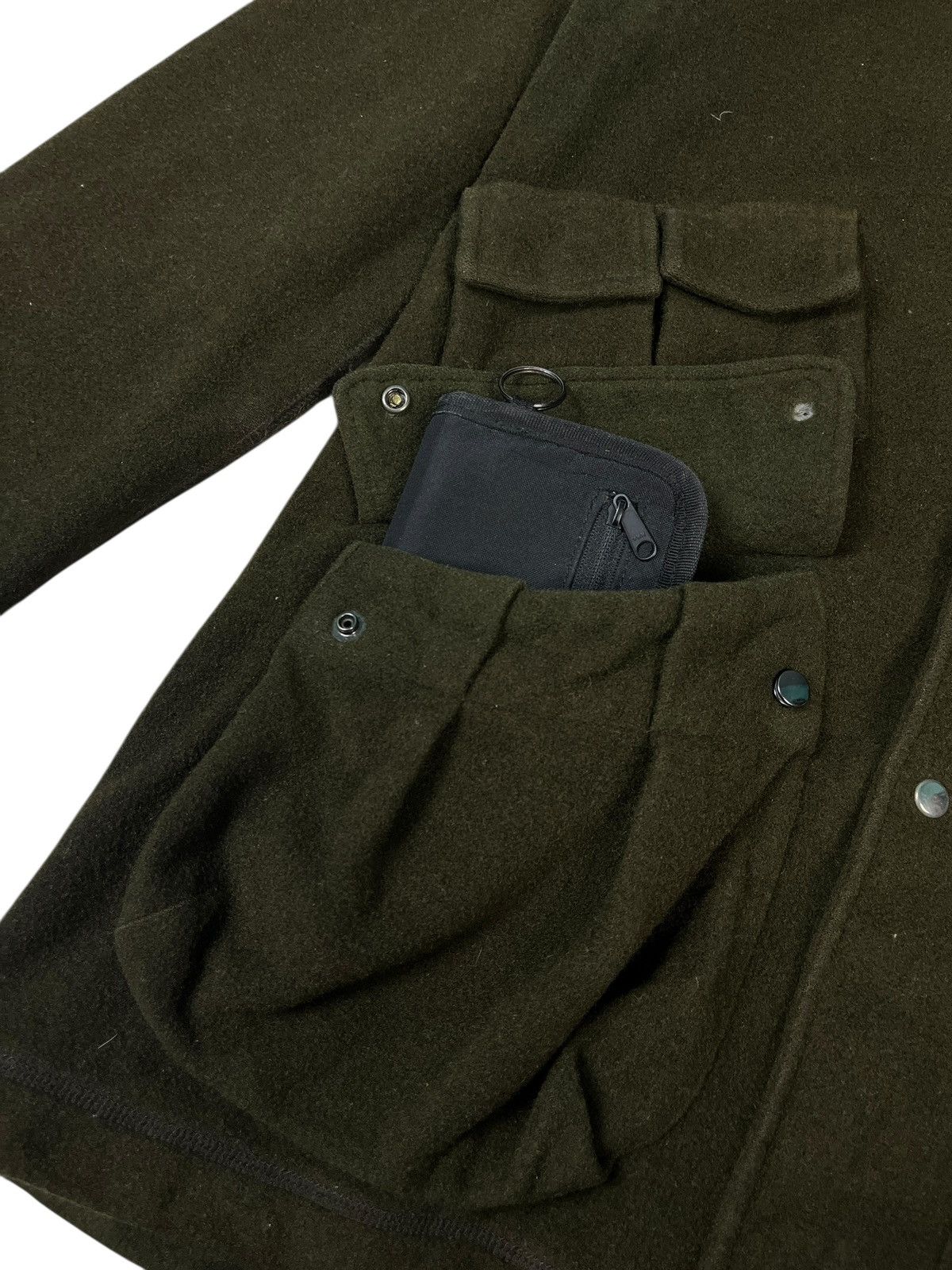 CABANE de ZUCCa × Zucca Cabane de Zucca Utility Military Wool Jacket Type ZU-23 CZ24 Size US M / EU 48-50 / 2 - 11 Thumbnail